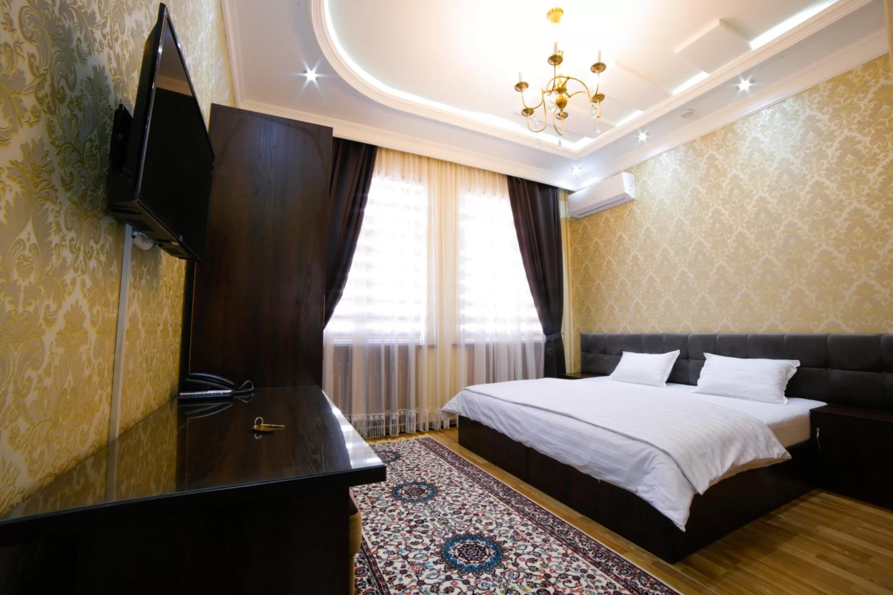 Bedroom, Bed in Alliance Hotel Tashkent