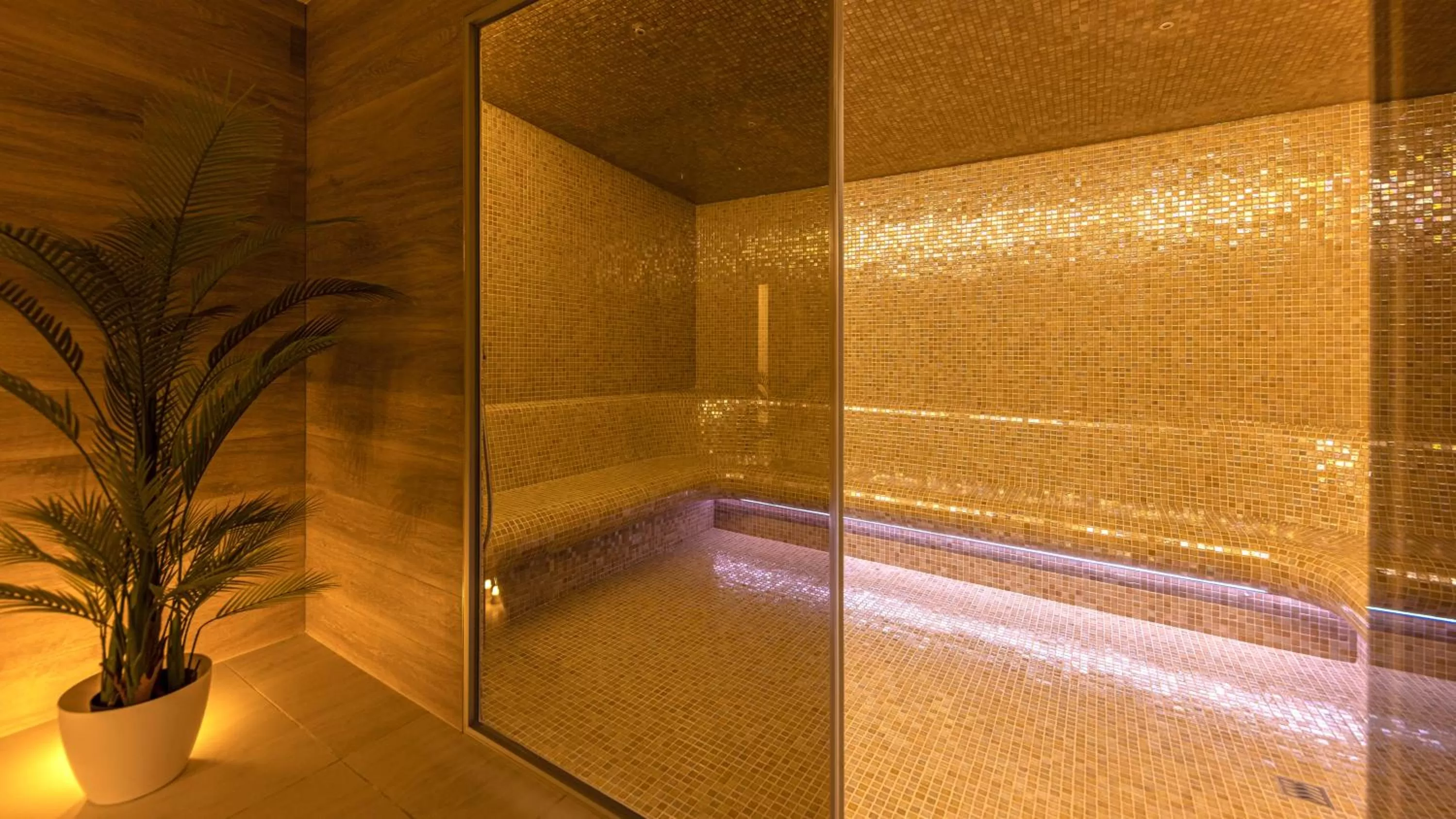 Sauna in Grand Hotel Zagreb