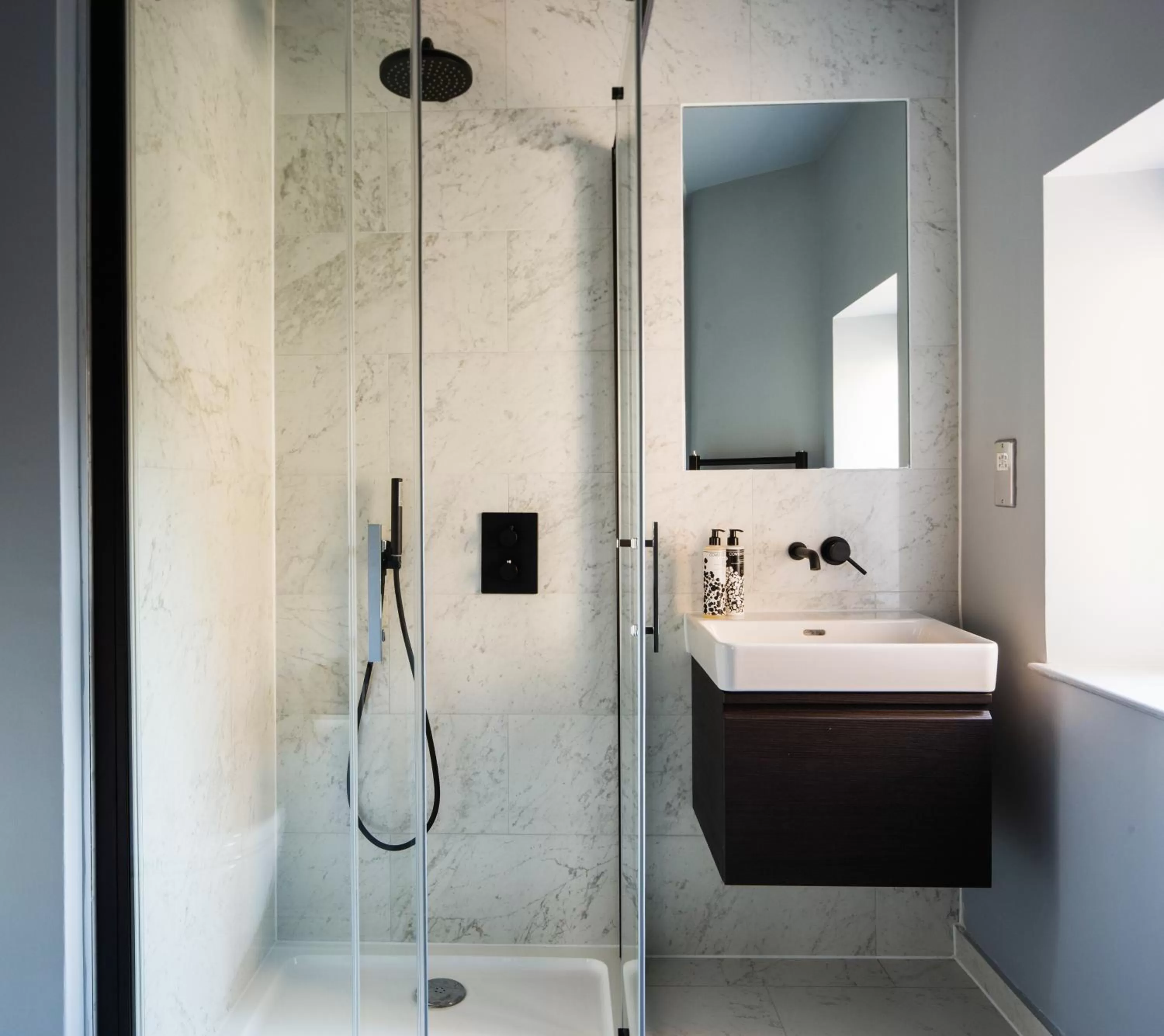 Bathroom in Hiding Space - St Catherine's Hospital Apartments