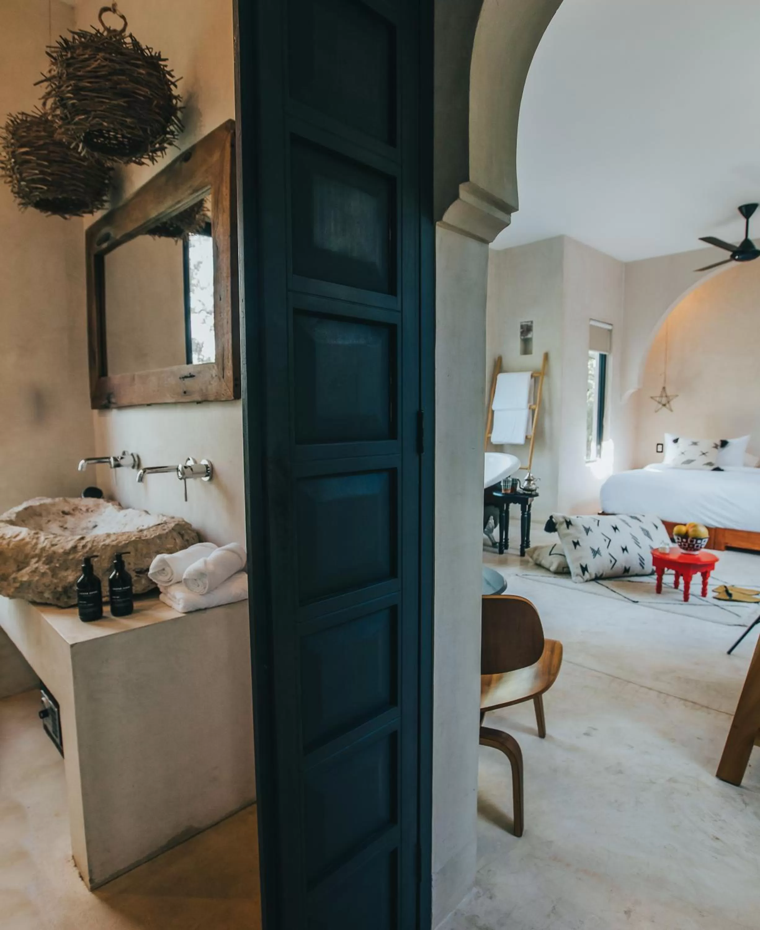 Bed in Ambre & Epices Jungle Hotel & Spa