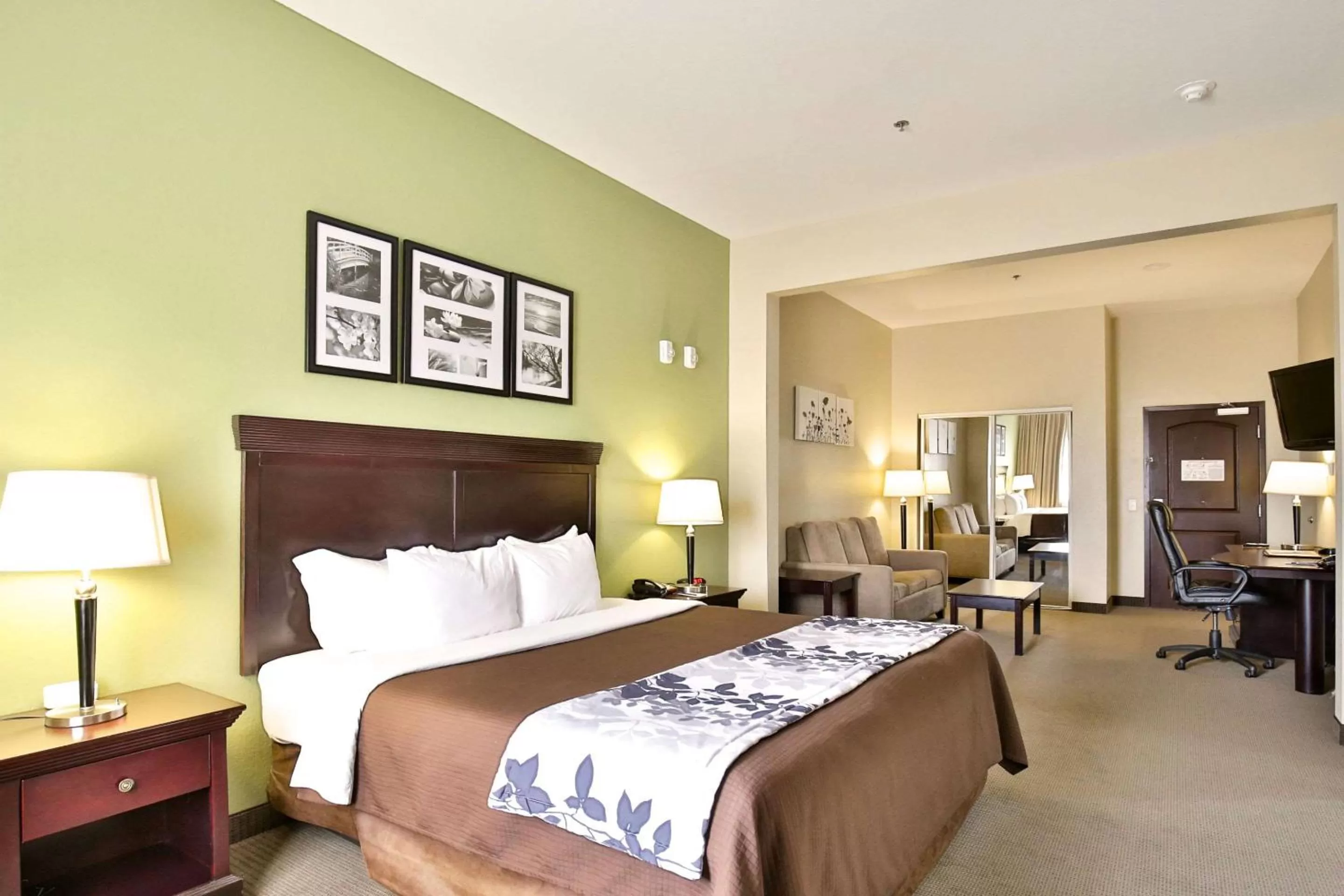 Photo of the whole room, Bed in Sleep Inn & Suites Abilene Near University