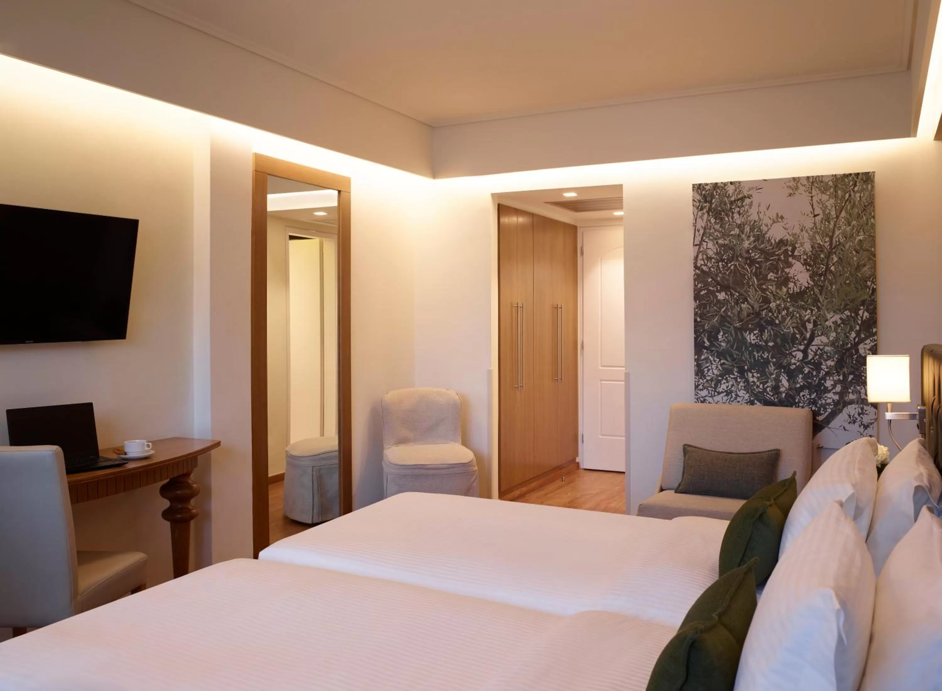 Bed in Titania Hotel