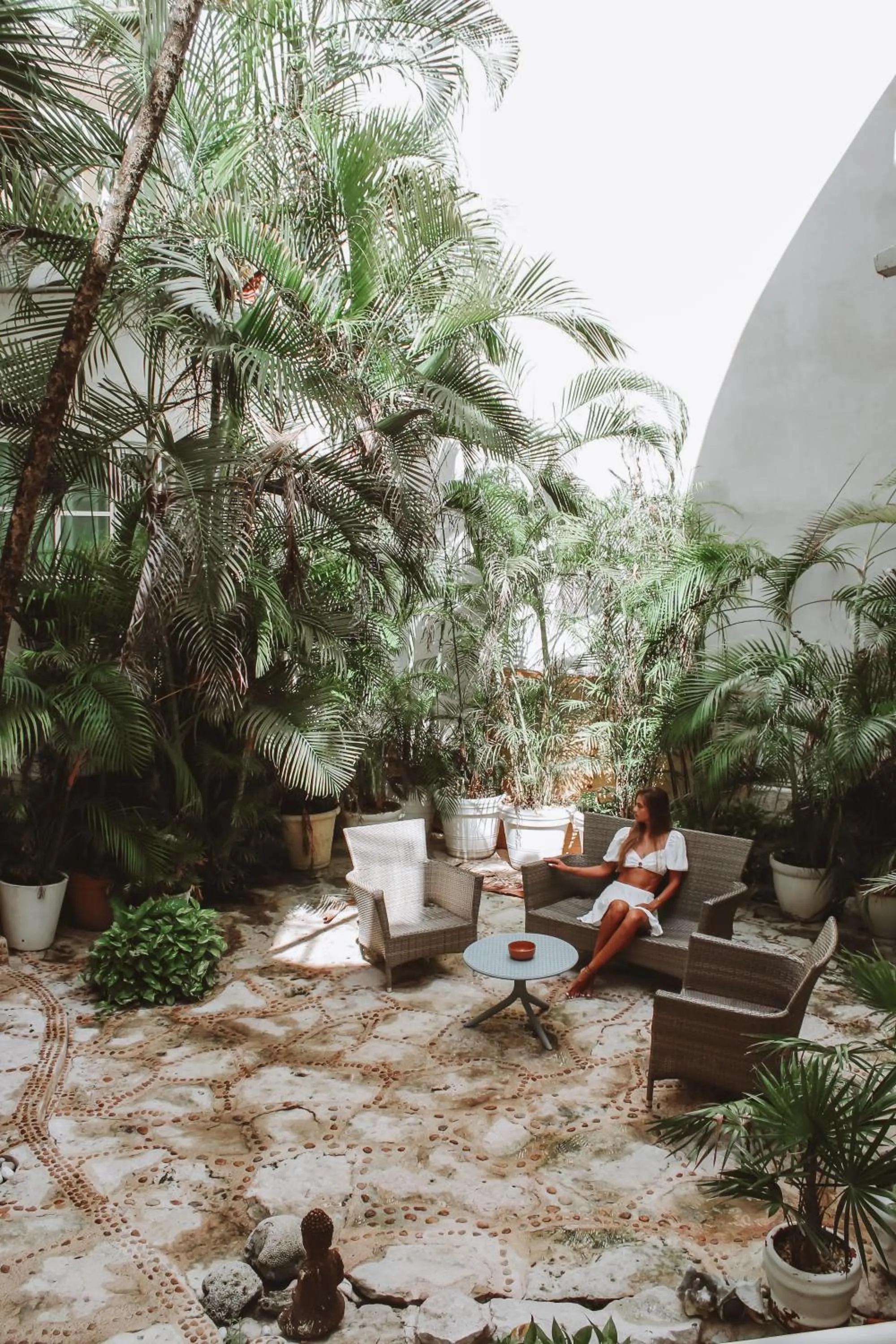 Patio in Hotel Coco Rio "City Center"