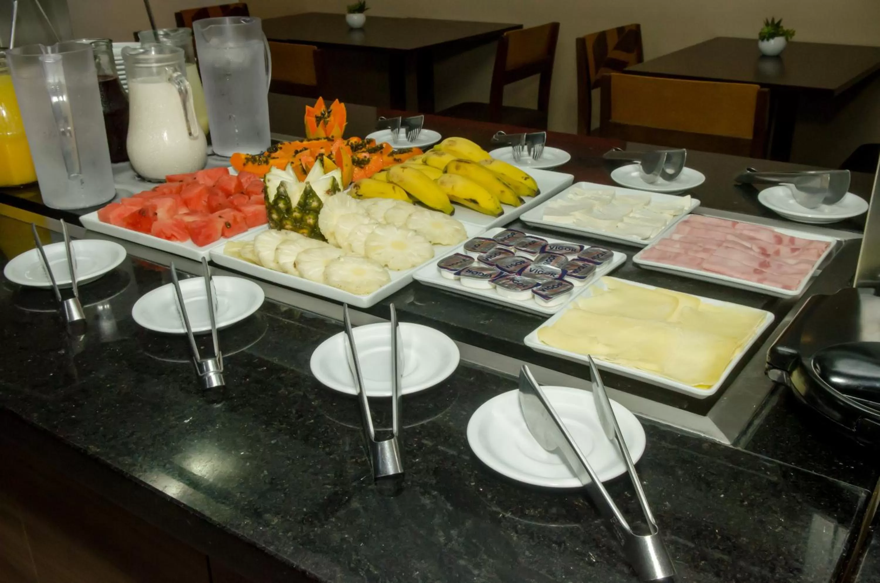 Buffet breakfast in Stop Inn Plus Pampulha