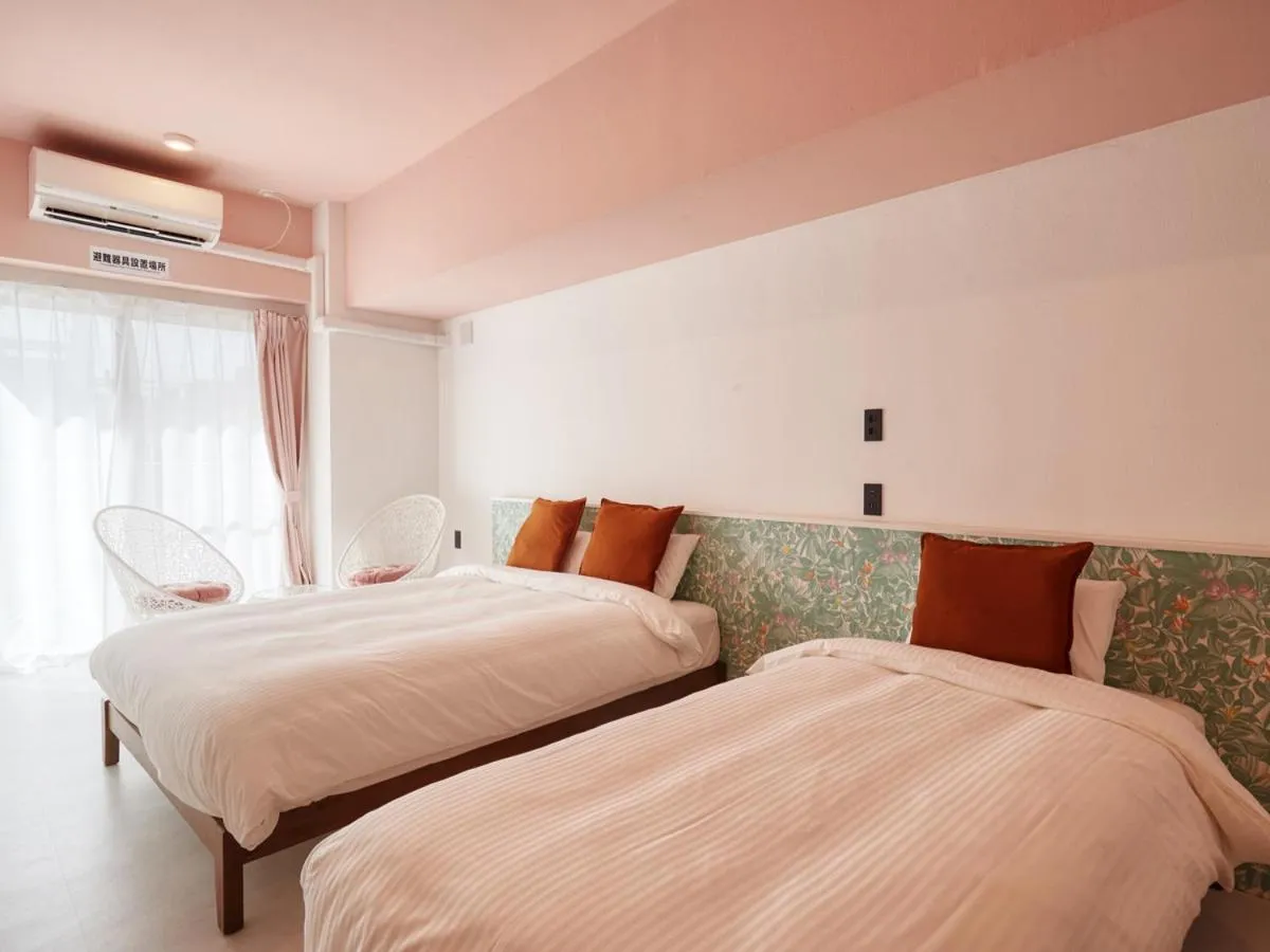 Bed in Glory island okinawa SOBE