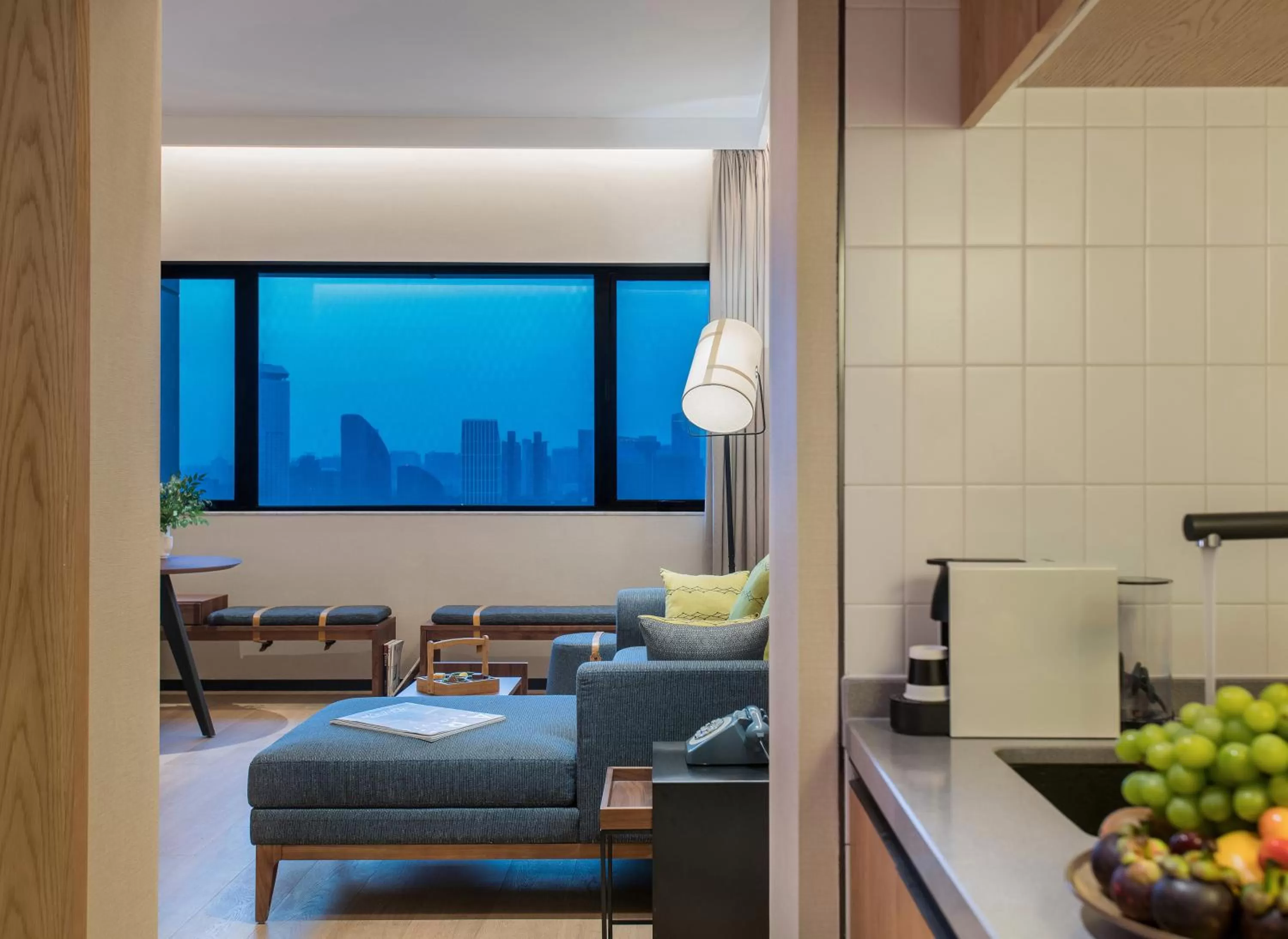 Living room in BEI Zhaolong Hotel, JdV by Hyatt