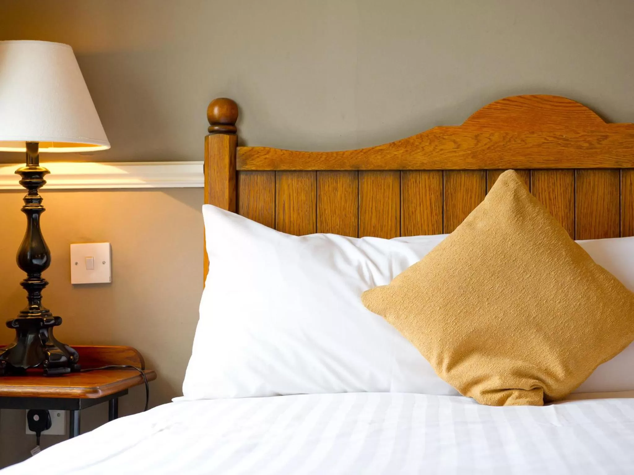 Decorative detail, Bed in The Bears Head by Innkeeper's Collection