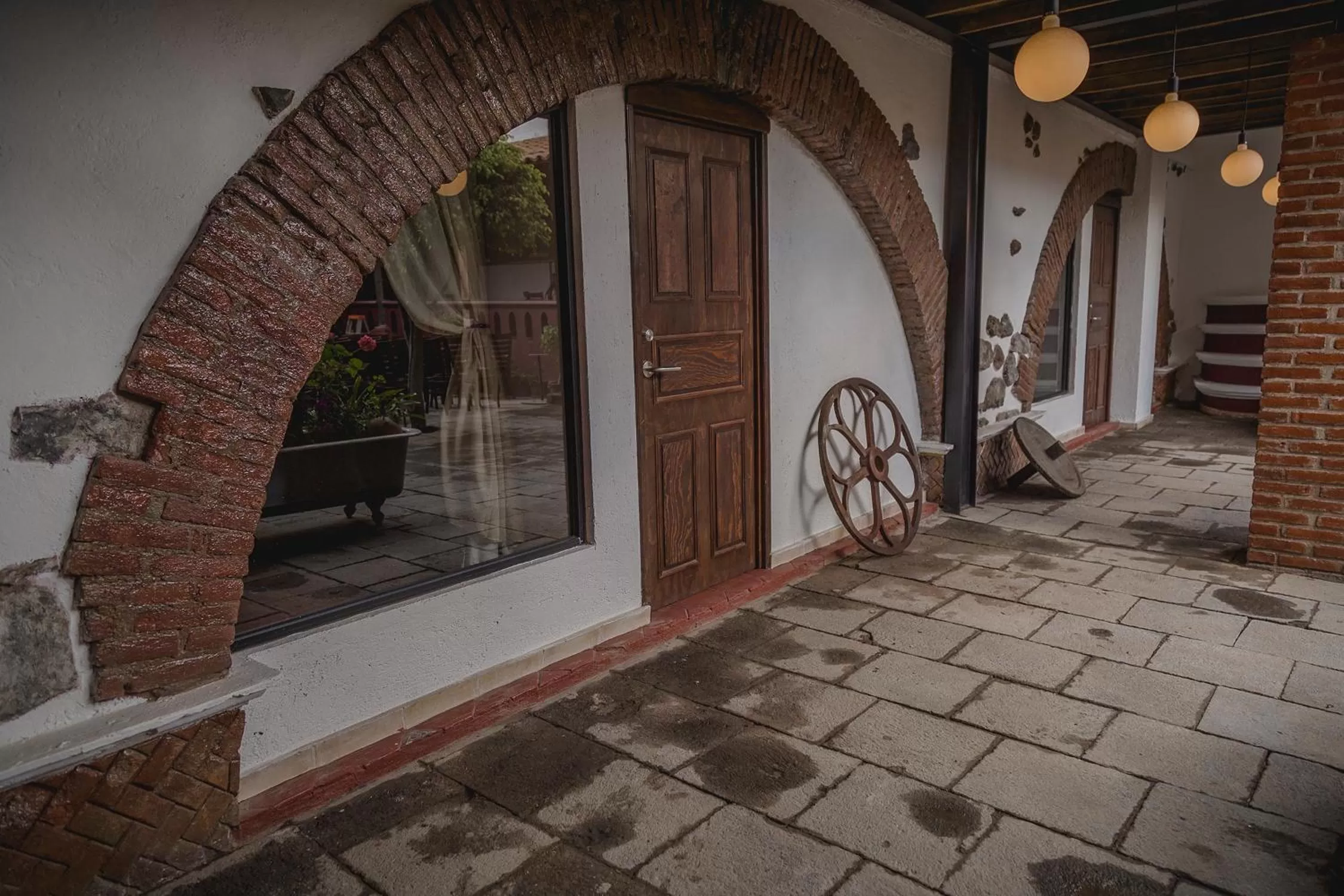 Patio in Casa Eva Hotel Boutique & Spa