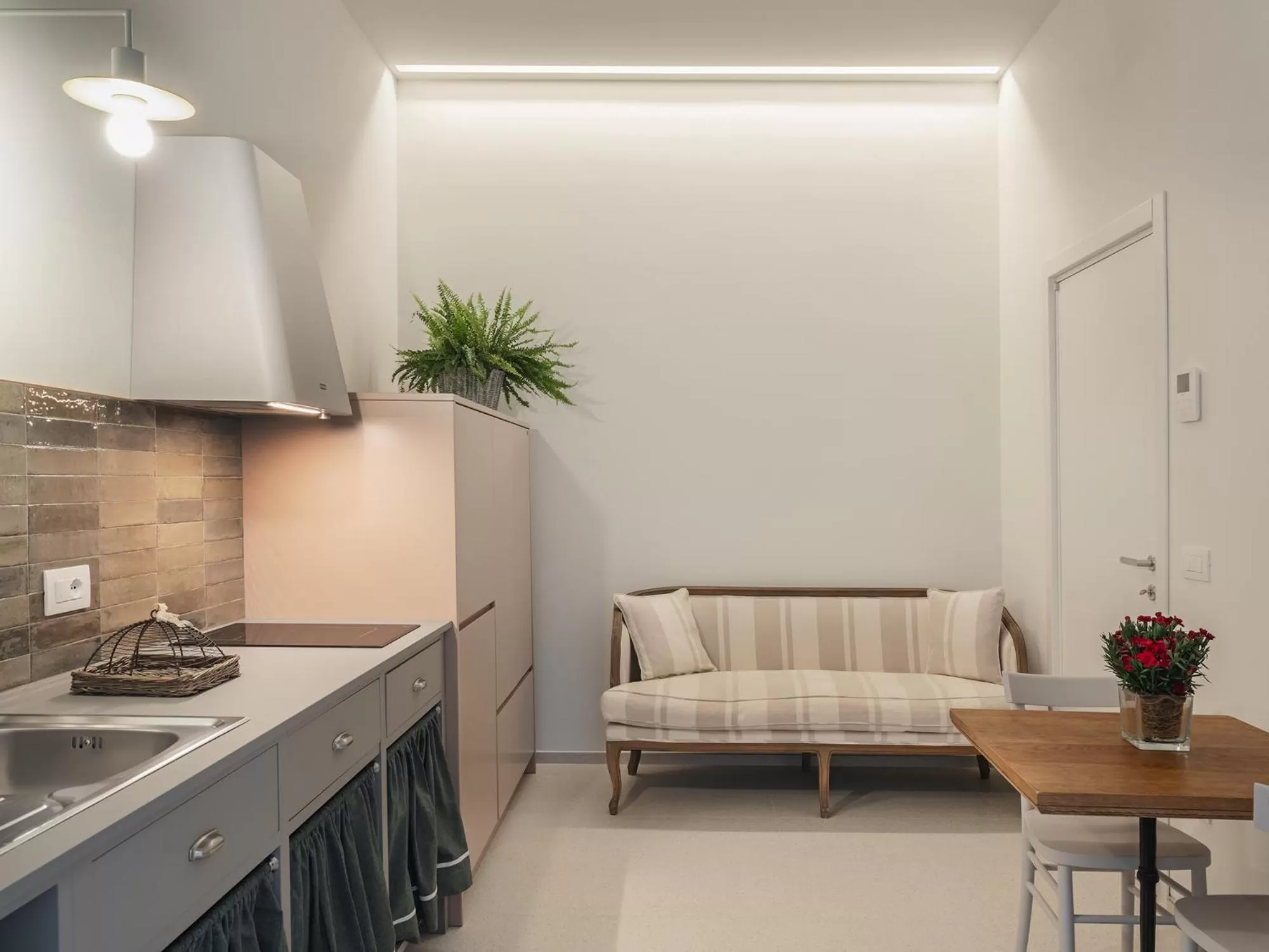 Kitchen or kitchenette in Living u HomeSuites