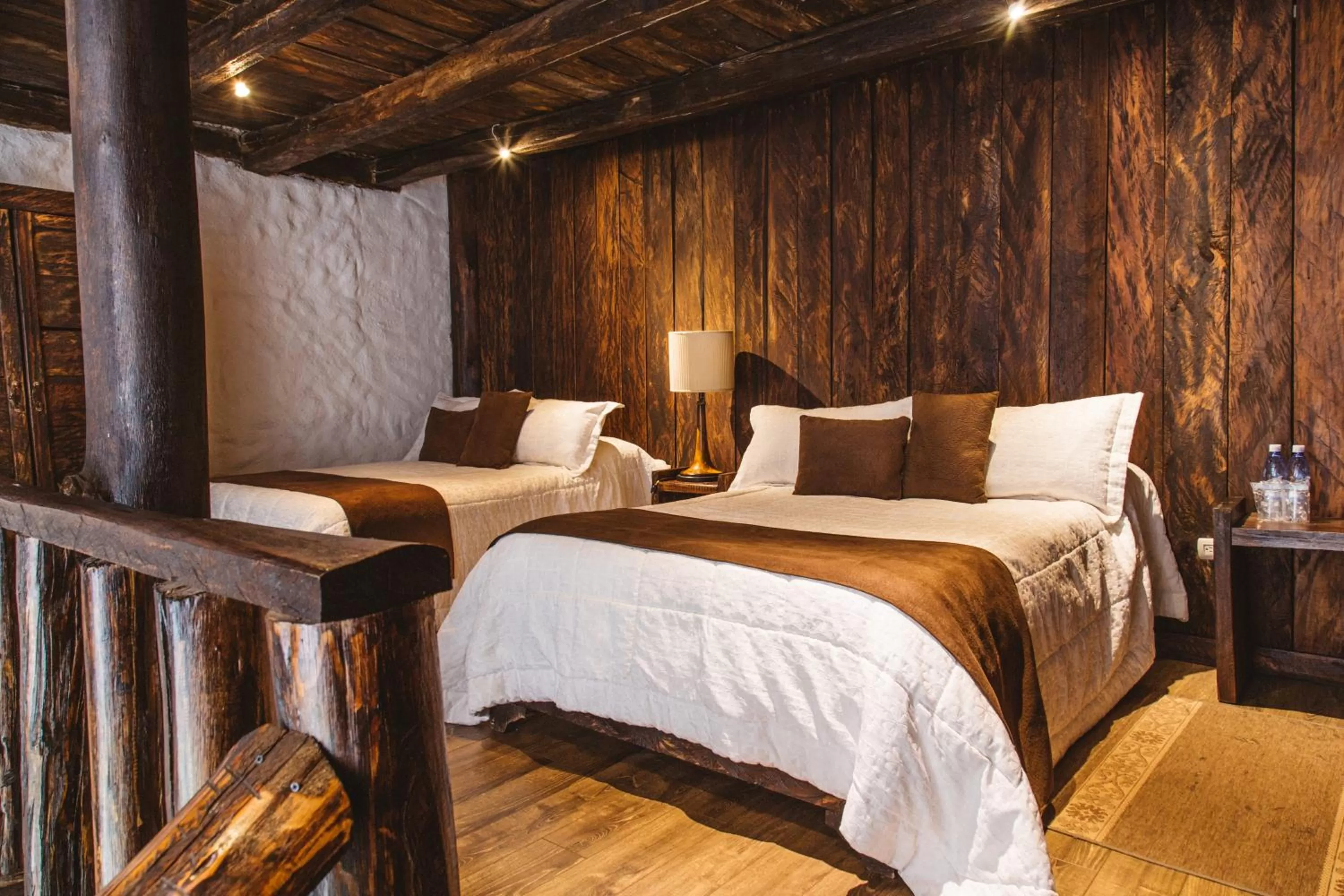 Bed in Hacienda Hostería Dos Chorreras