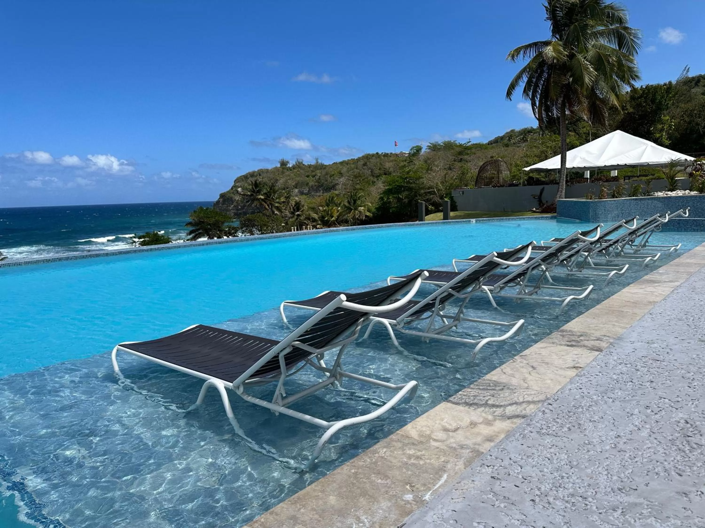 Sea view in Hotel El Guajataca