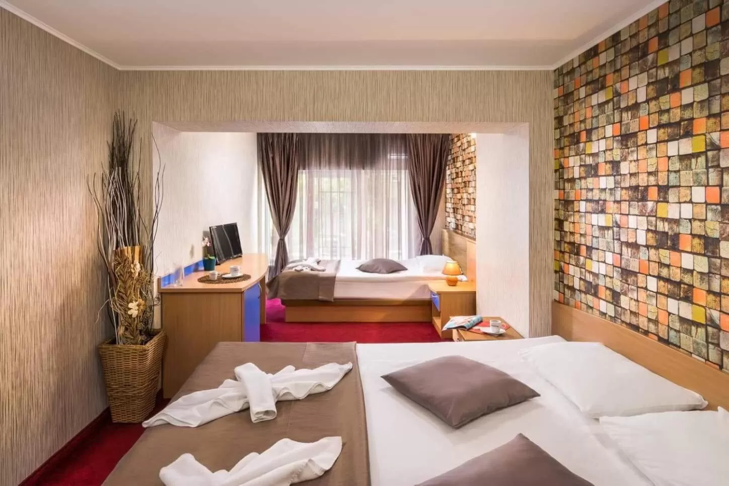 Bed in Hotel Central Point