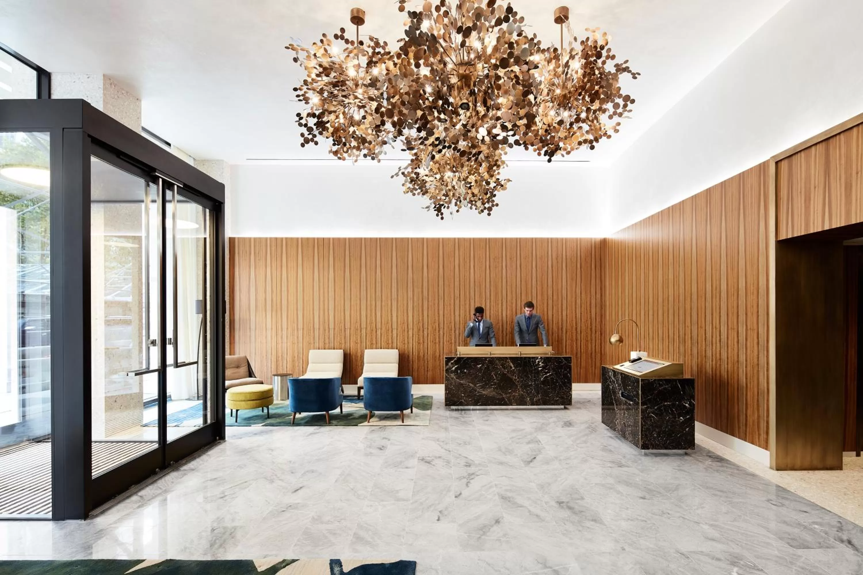 Lobby or reception in Park Terrace Hotel