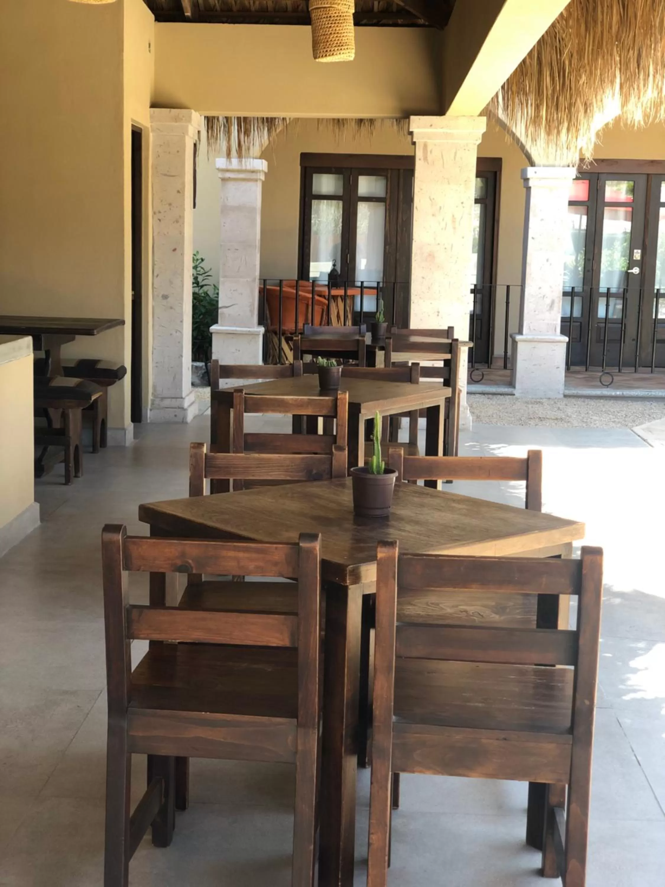 Patio in Hotel 1697 Loreto