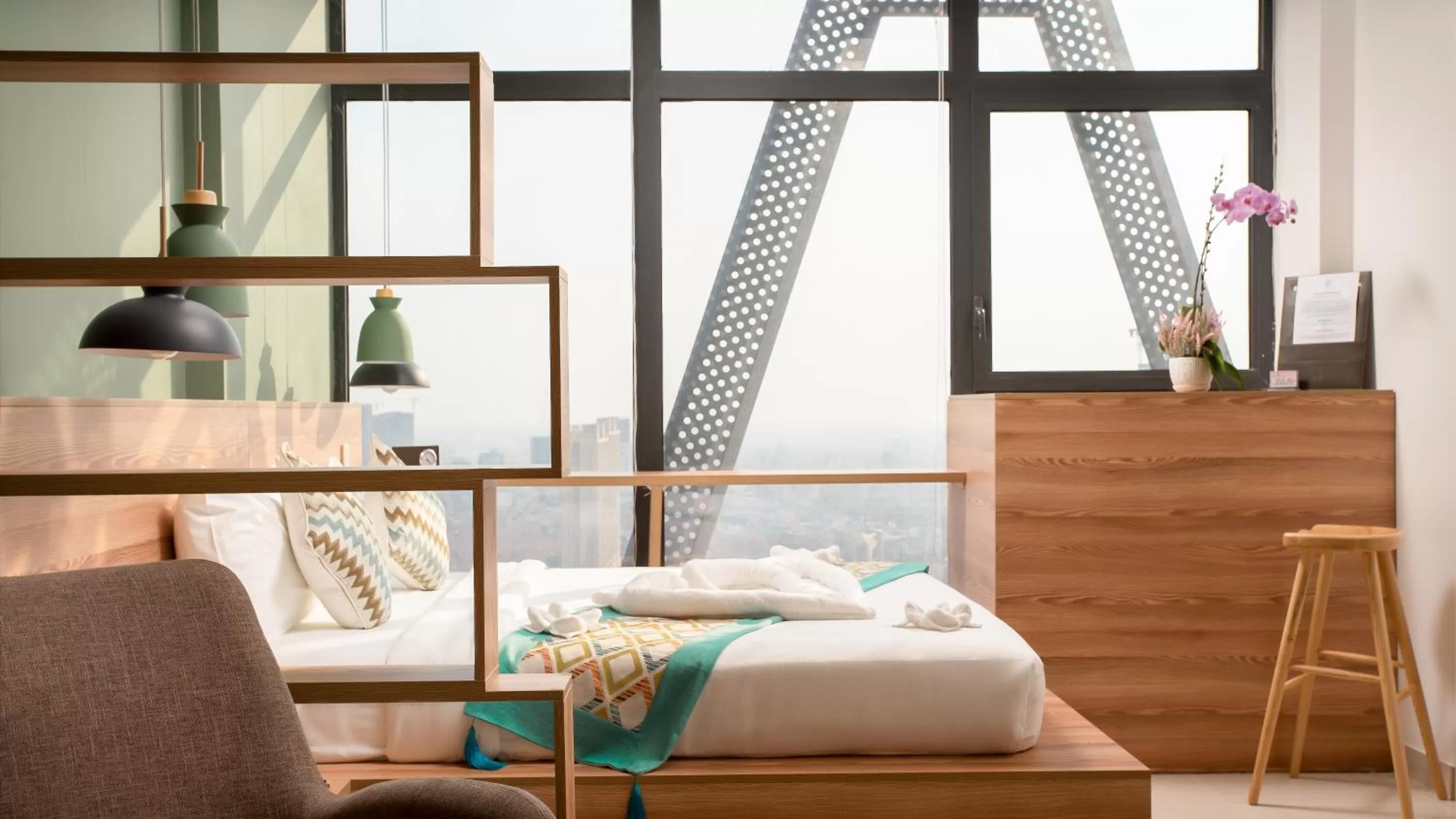 Bedroom in The Snowbell Hotel