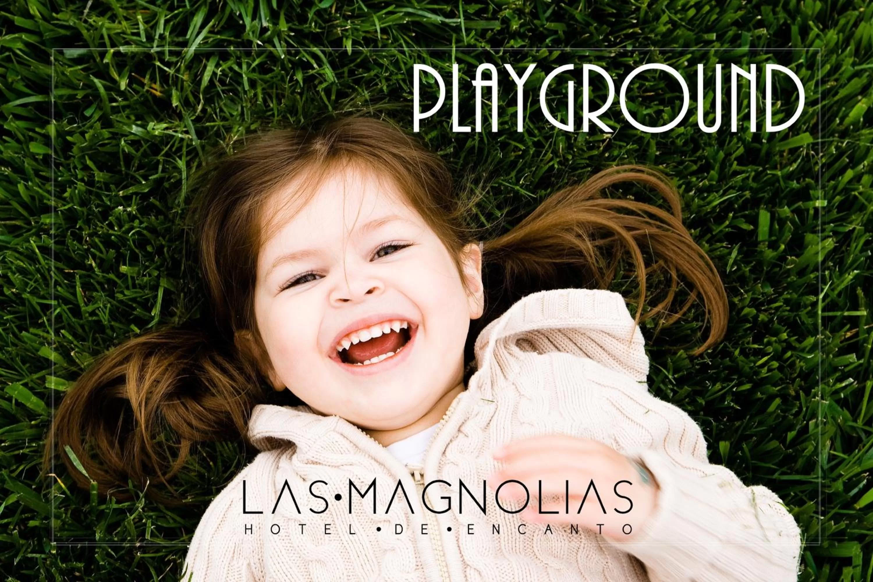 Children play ground in Las Magnolias Hotel Boutique