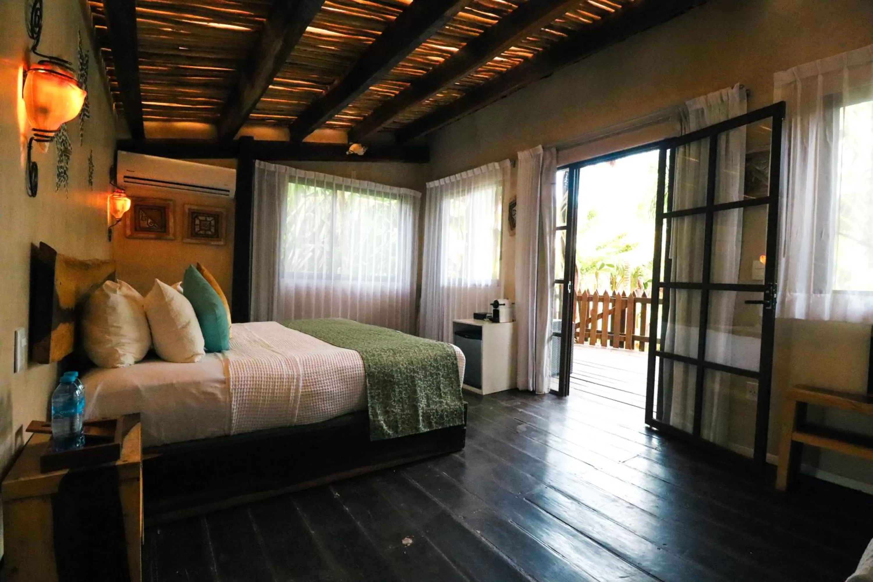 Suite with Pool View in Villa Las Estrellas Tulum - located at the party zone