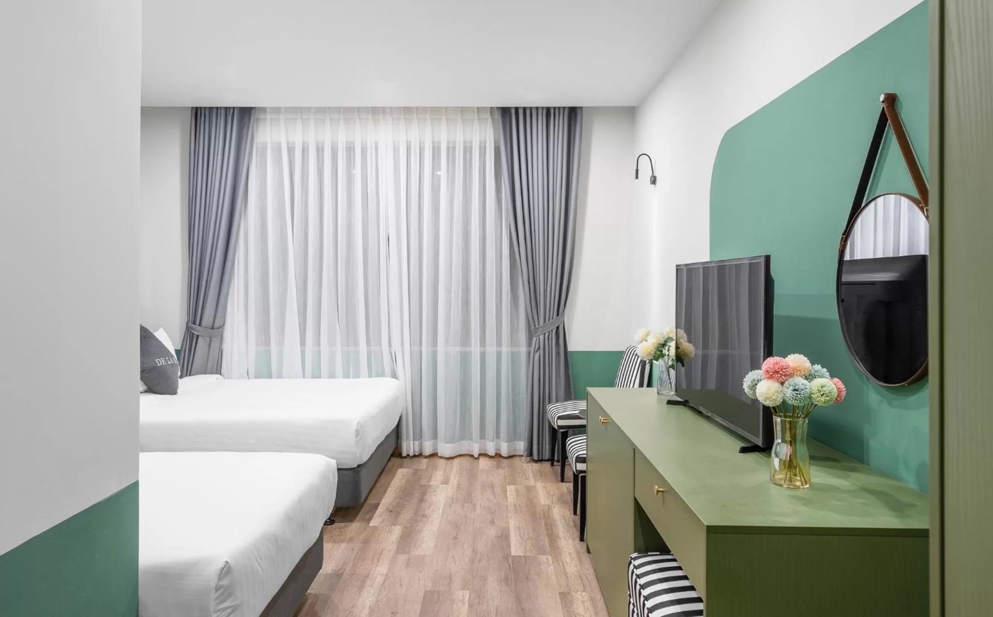 Photo of the whole room, Bed in De La Sol Villa Dalat