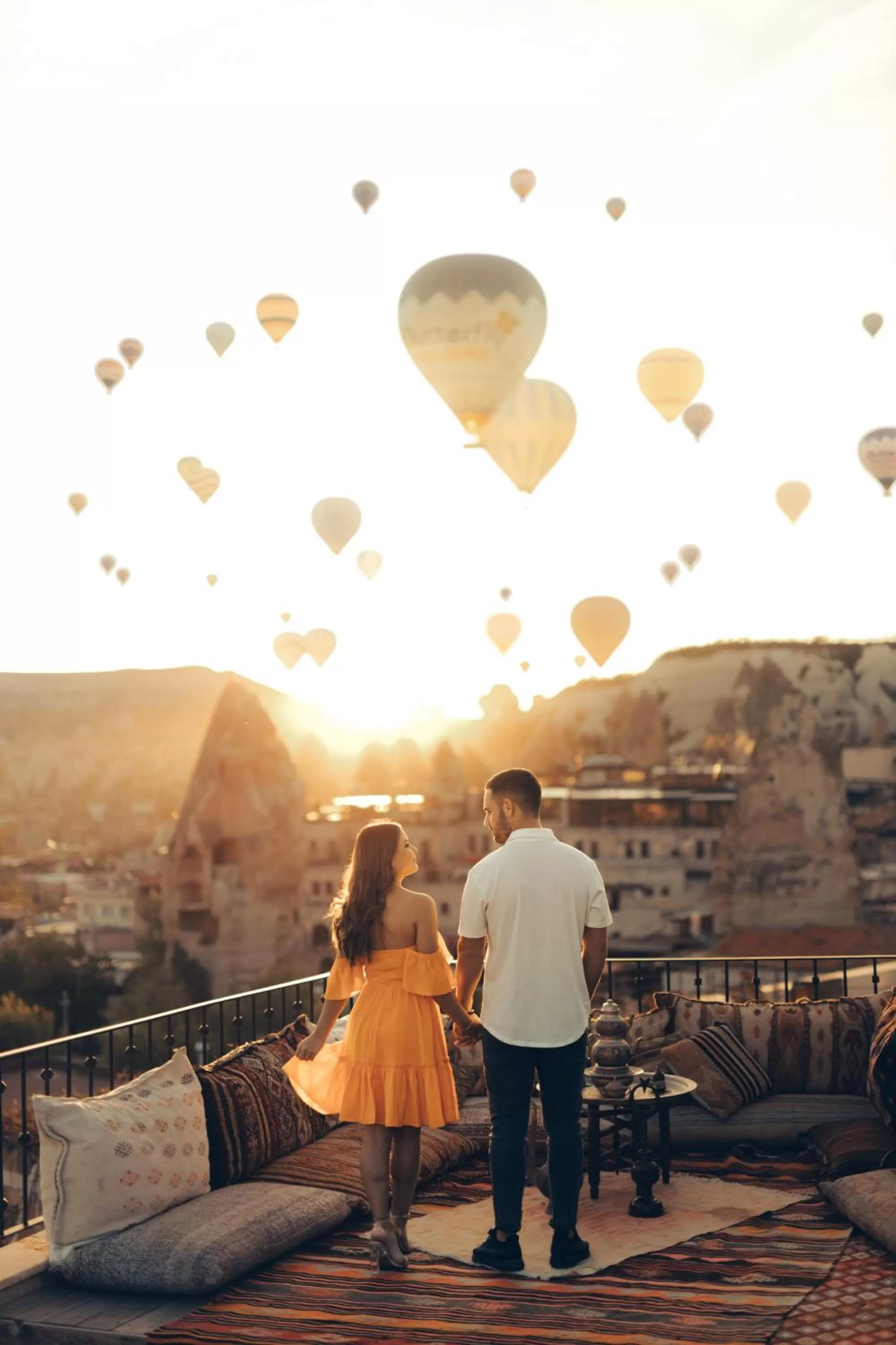 Natural landscape in Zara Cave Hotel