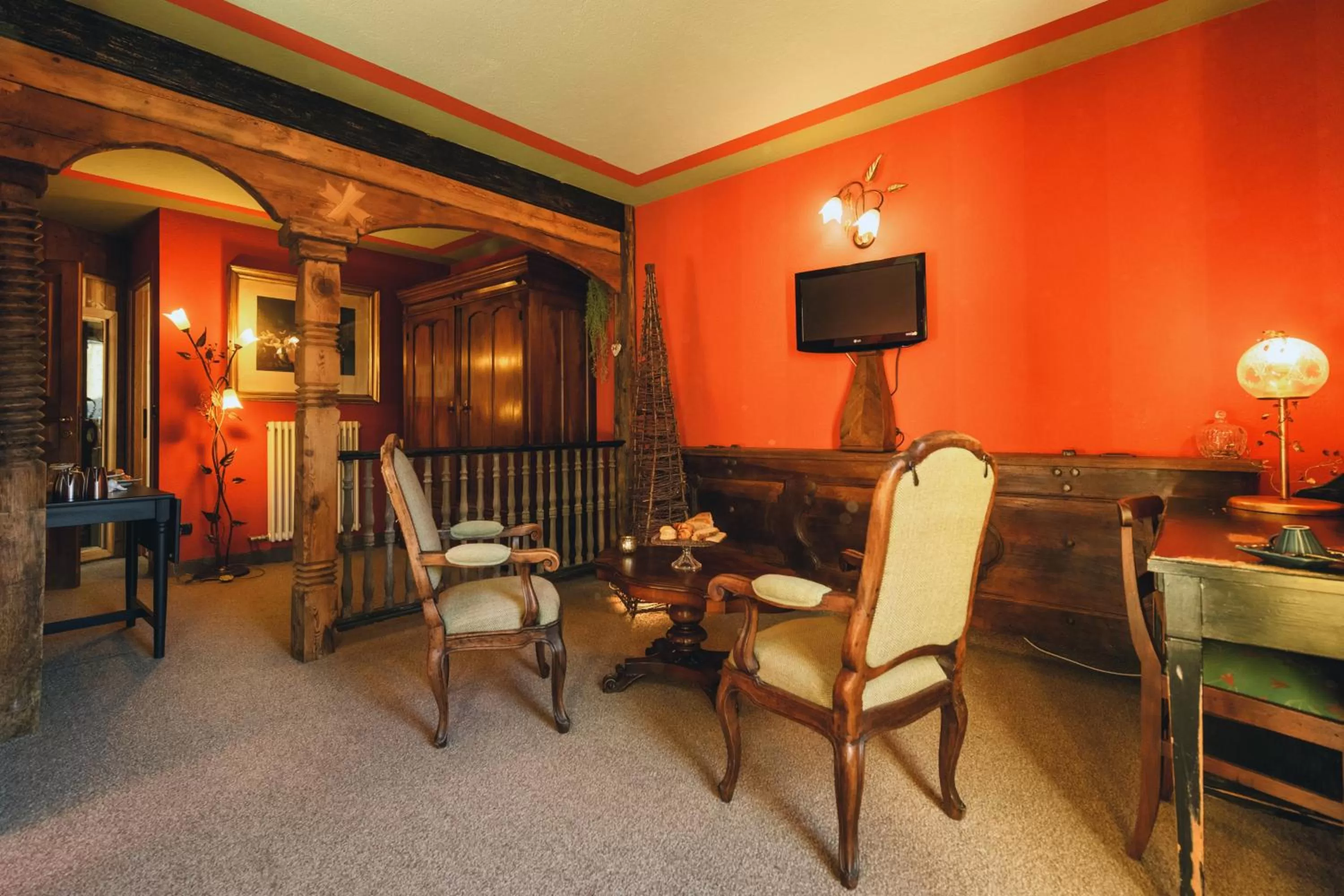 Bedroom in Hotel Chalet La Meridiana