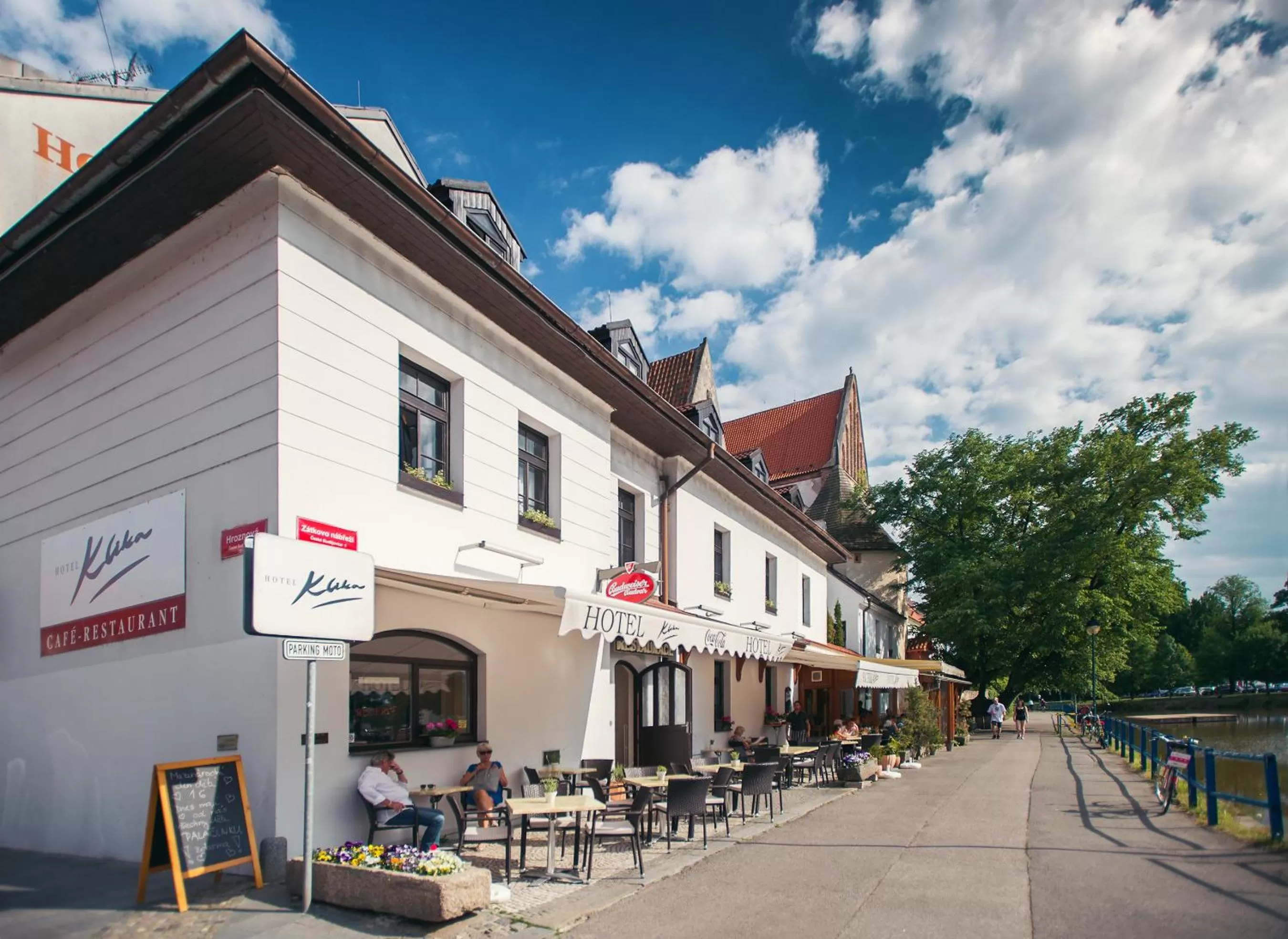 Property building in Hotel Klika