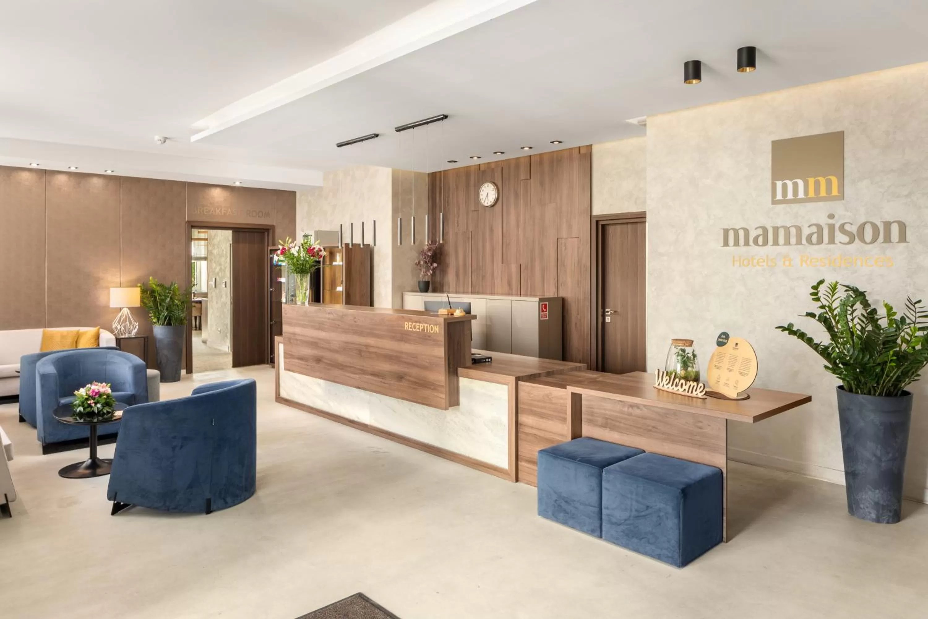 Lobby or reception in Mamaison Residence Sulekova Bratislava