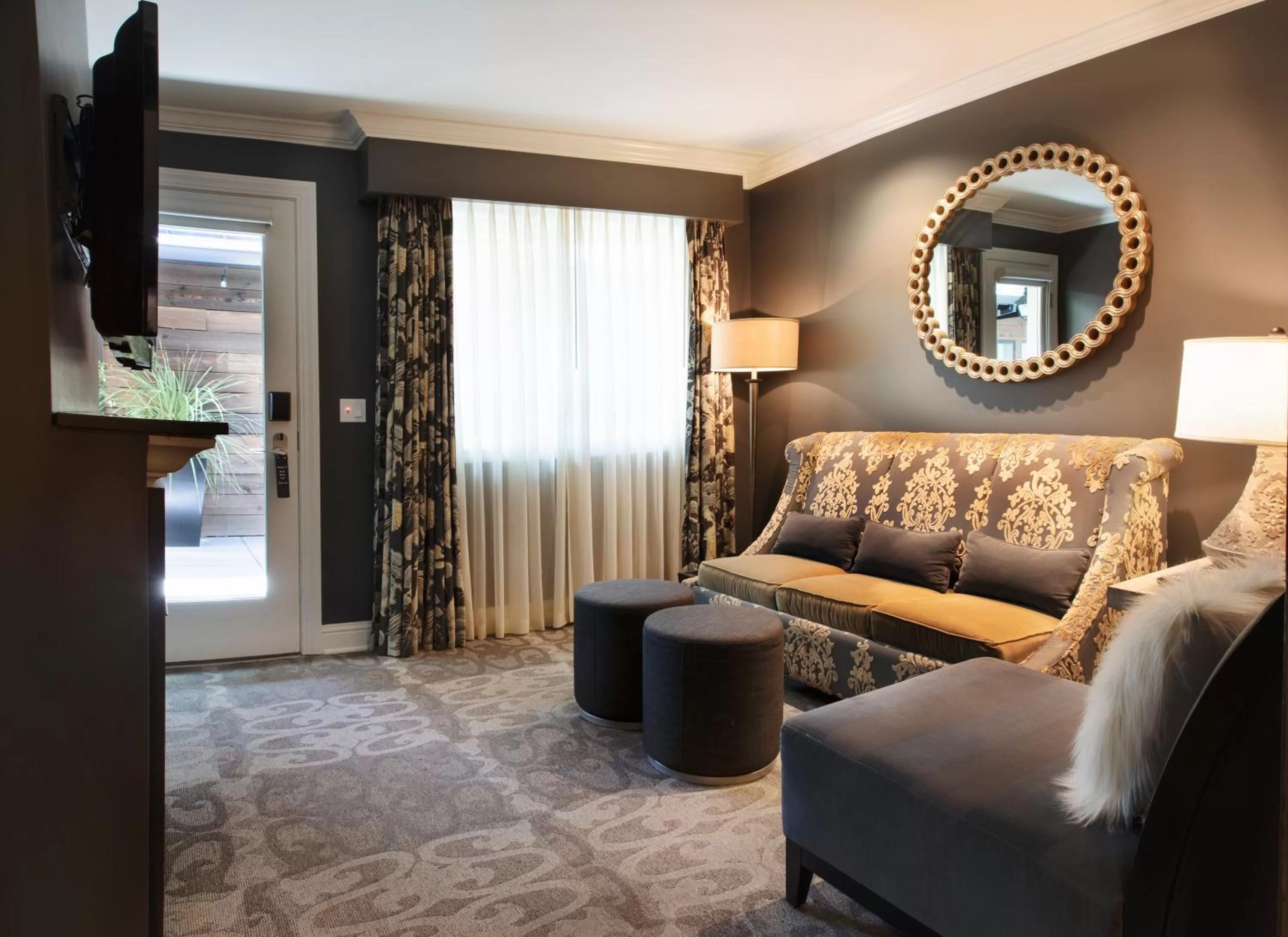 Living room in Hotel Ballard