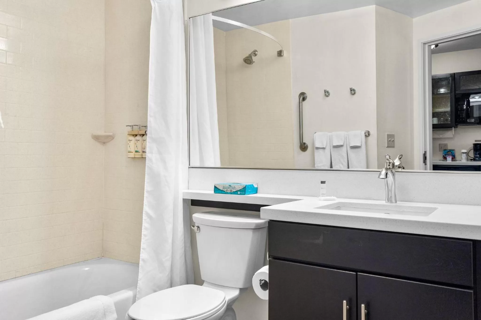 Bathroom in Candlewood Suites Erie by IHG