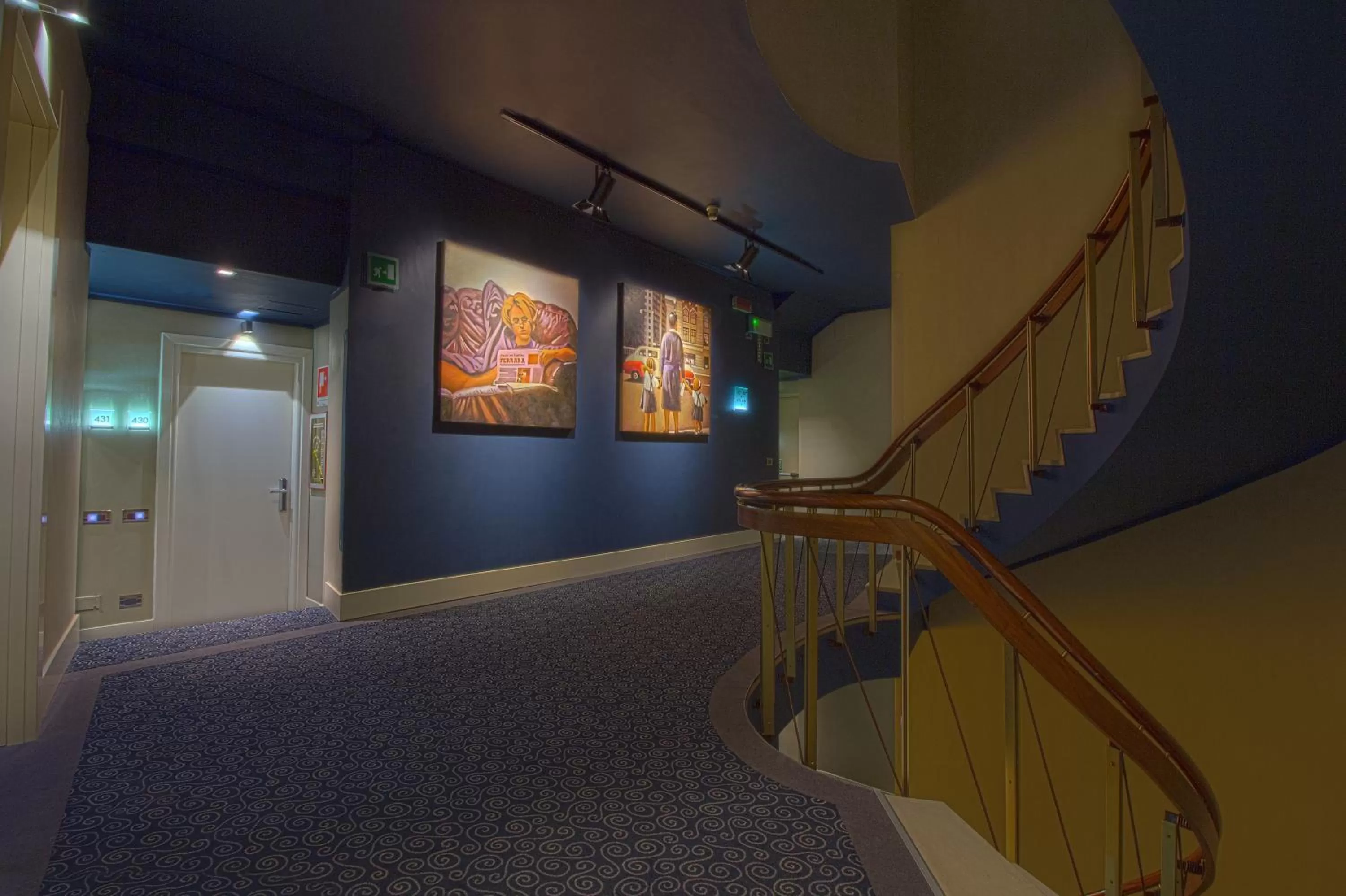 Decorative detail in Hotel Touring