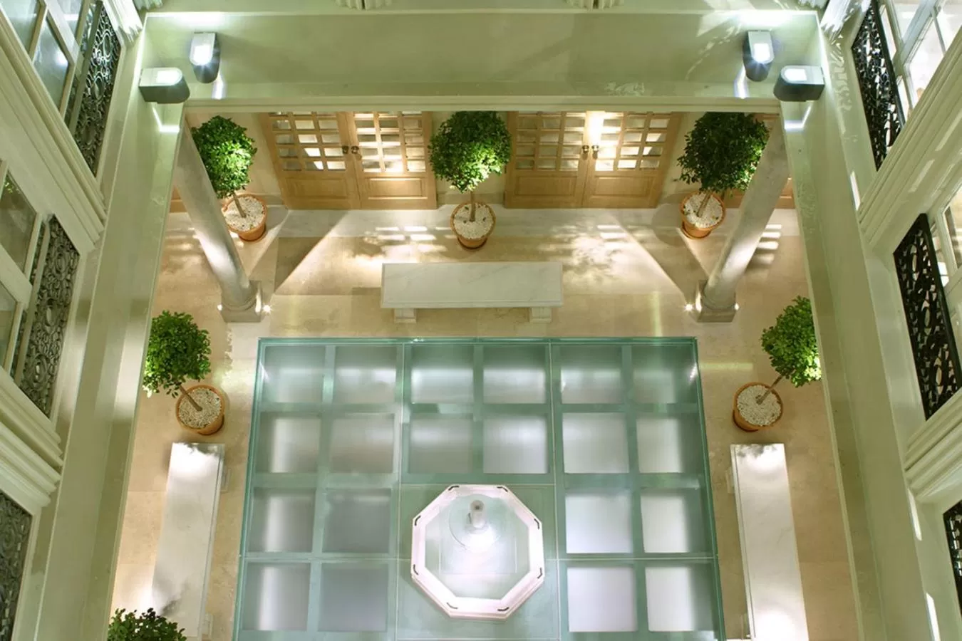 Bird's eye view in Villa Oniria