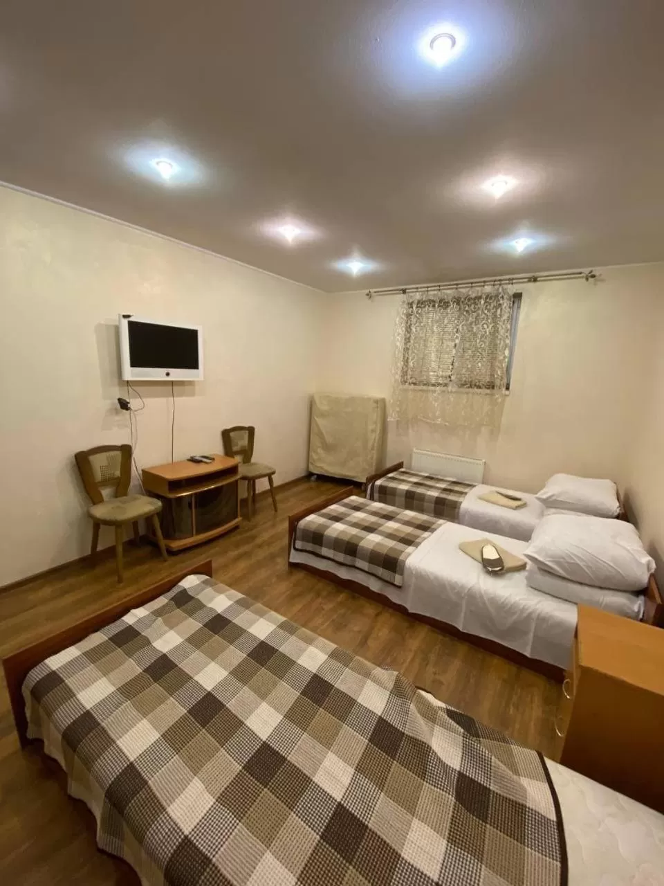 Bed in Inn Khlibodarskiy