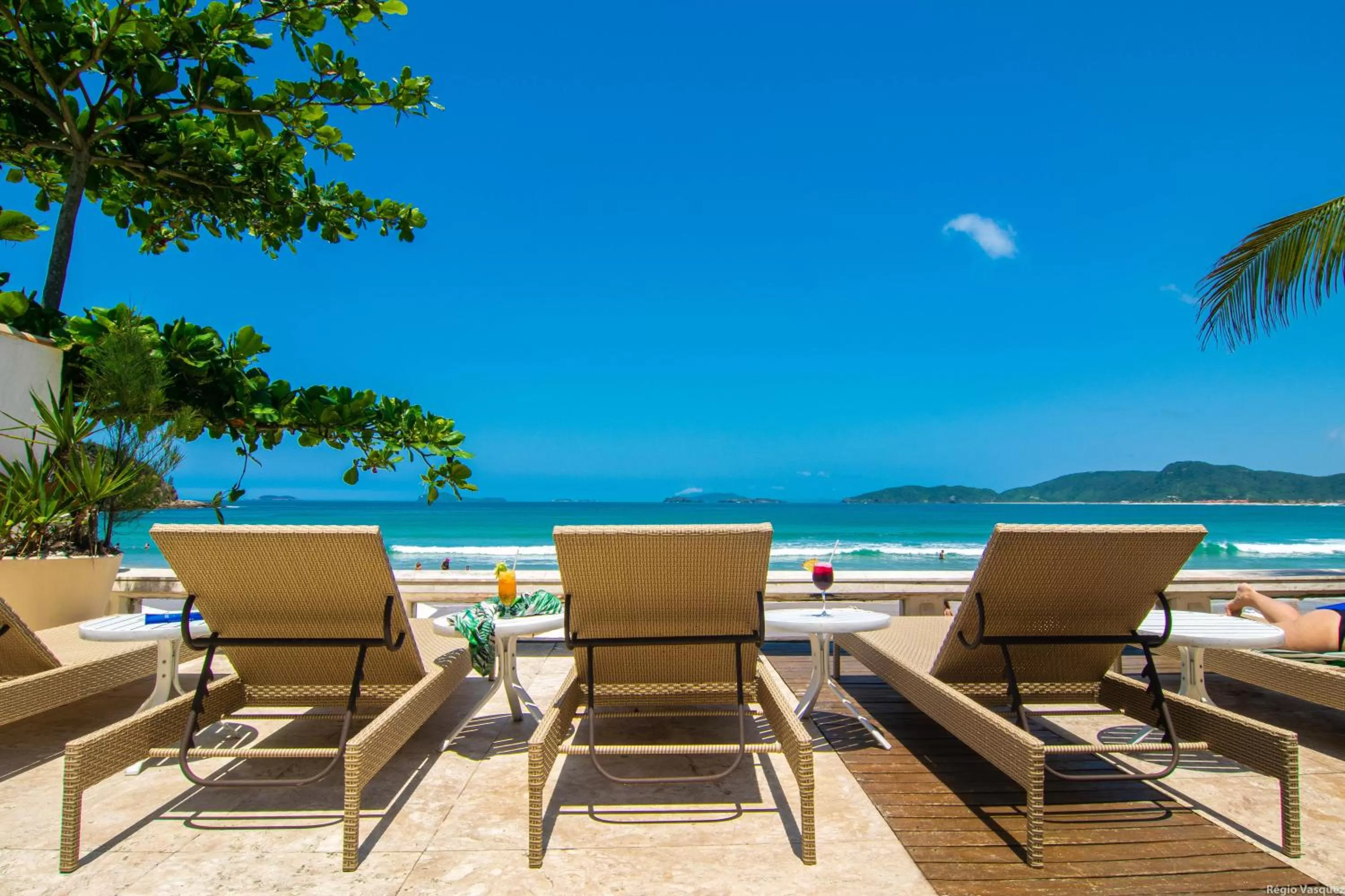 Balcony/Terrace in Chez Pitu Praia Hotel