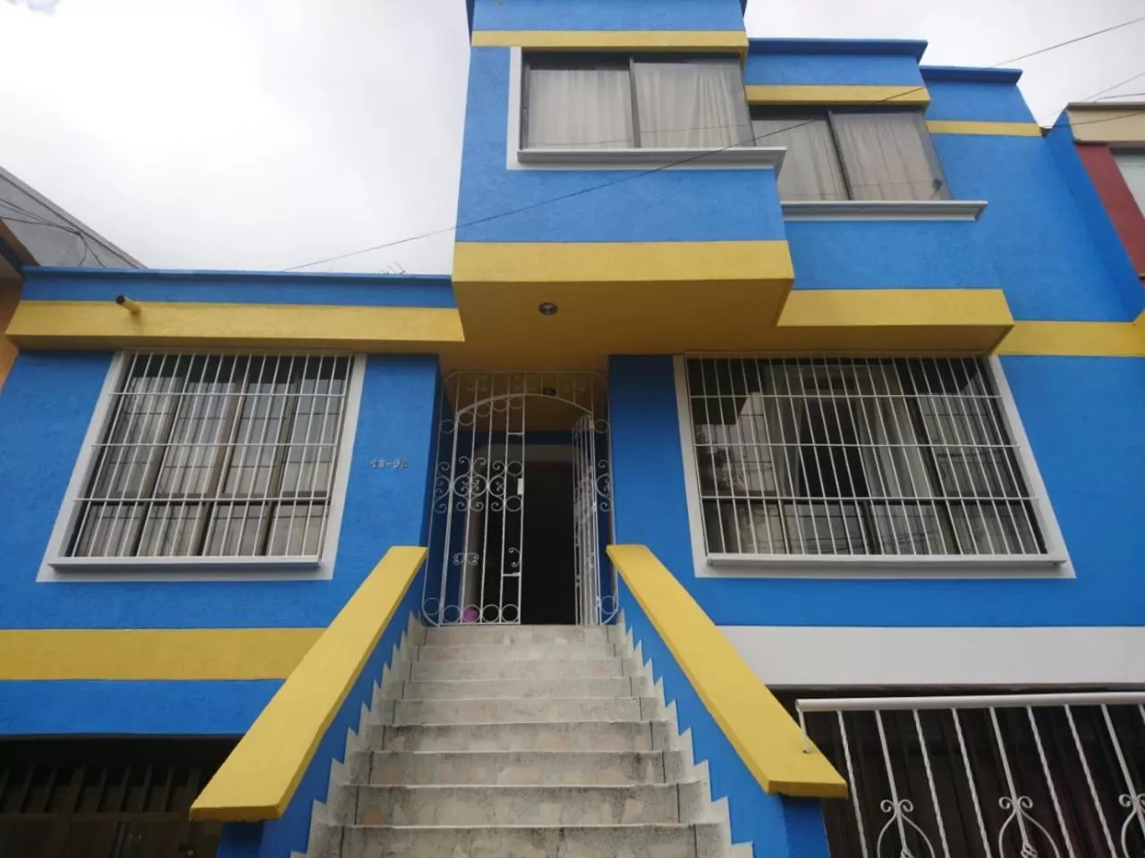 Property building in Casa Azul Boutique Hostel