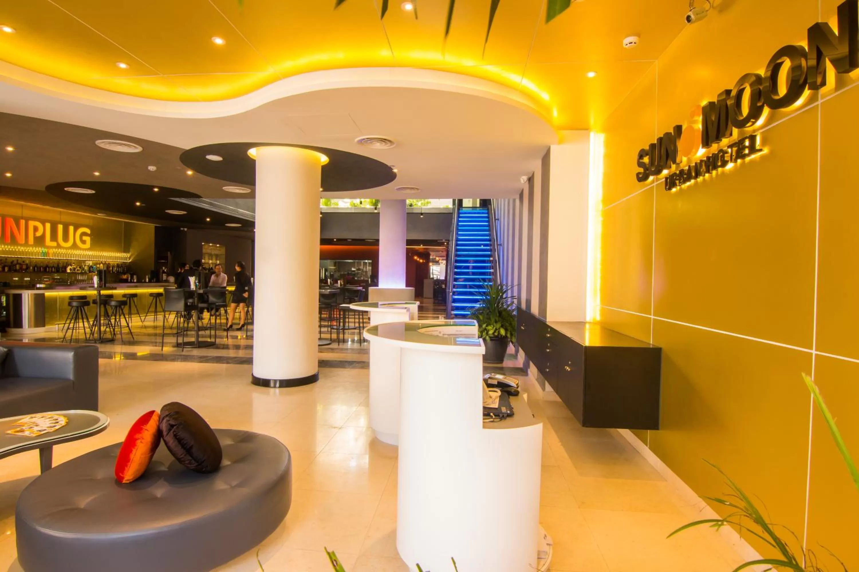 Lobby or reception in SUN & MOON, Urban Hotel