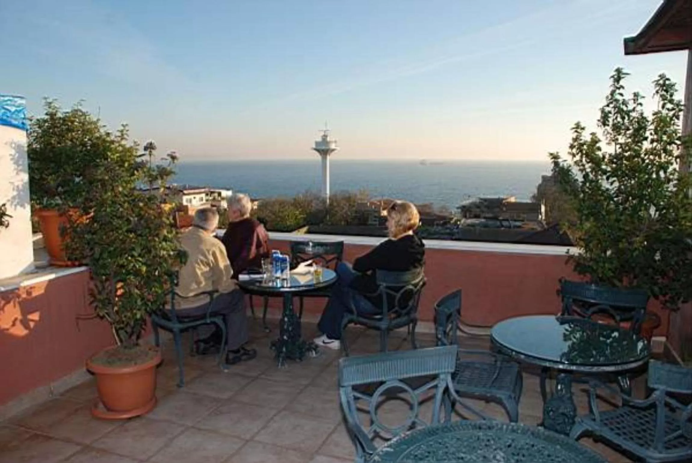 Balcony/Terrace in Hotel Tashkonak Istanbul