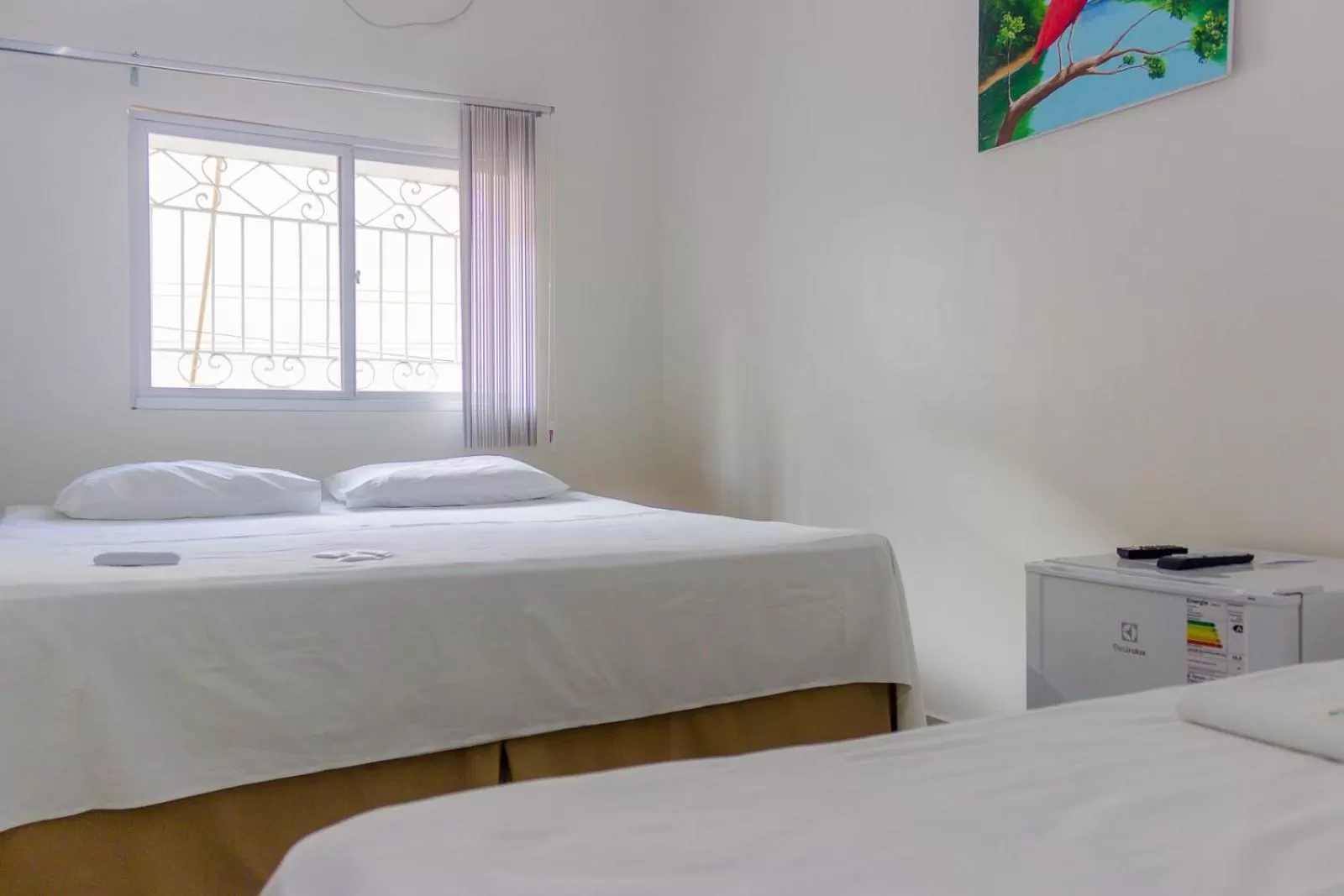 Bed in Pousada Vila do Carmo