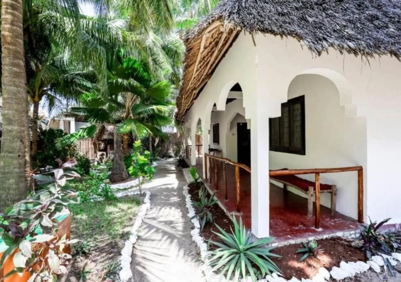 Patio in Mobydick Bungalow Nungwi