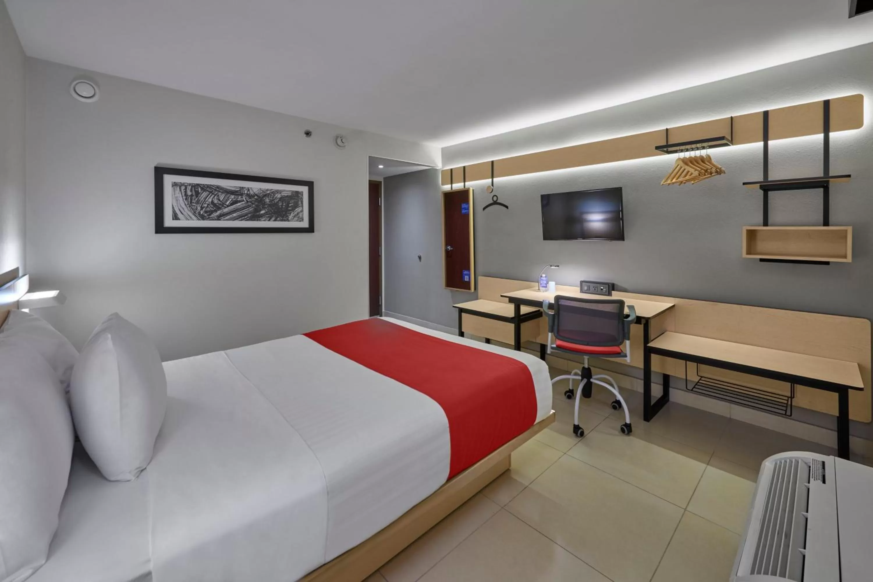 Bedroom, Bed in City Express by Marriott Cancun