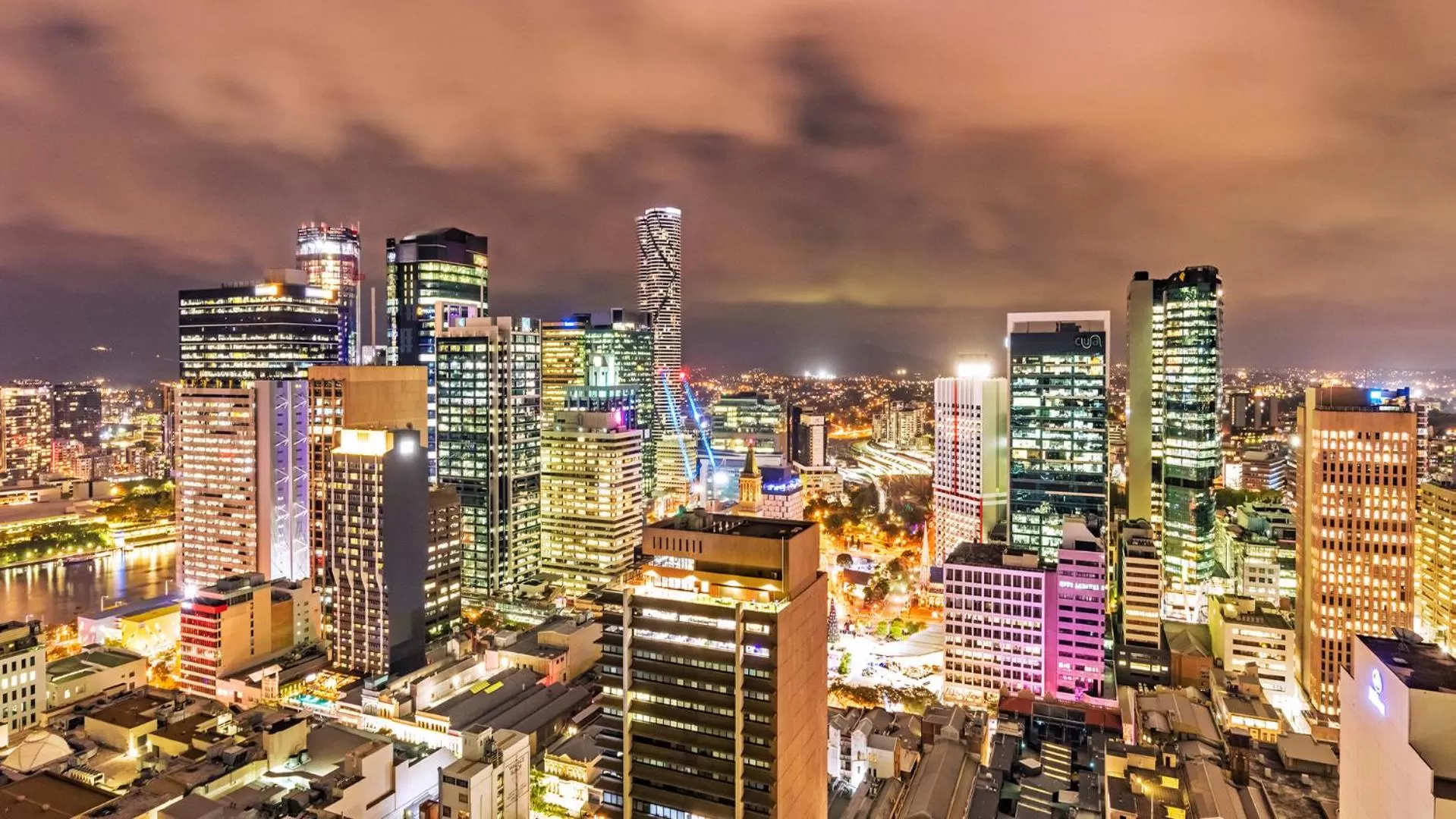 View (from property/room) in Oaks Brisbane on Charlotte Suites