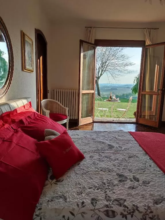 Garden view in Villa Pieve