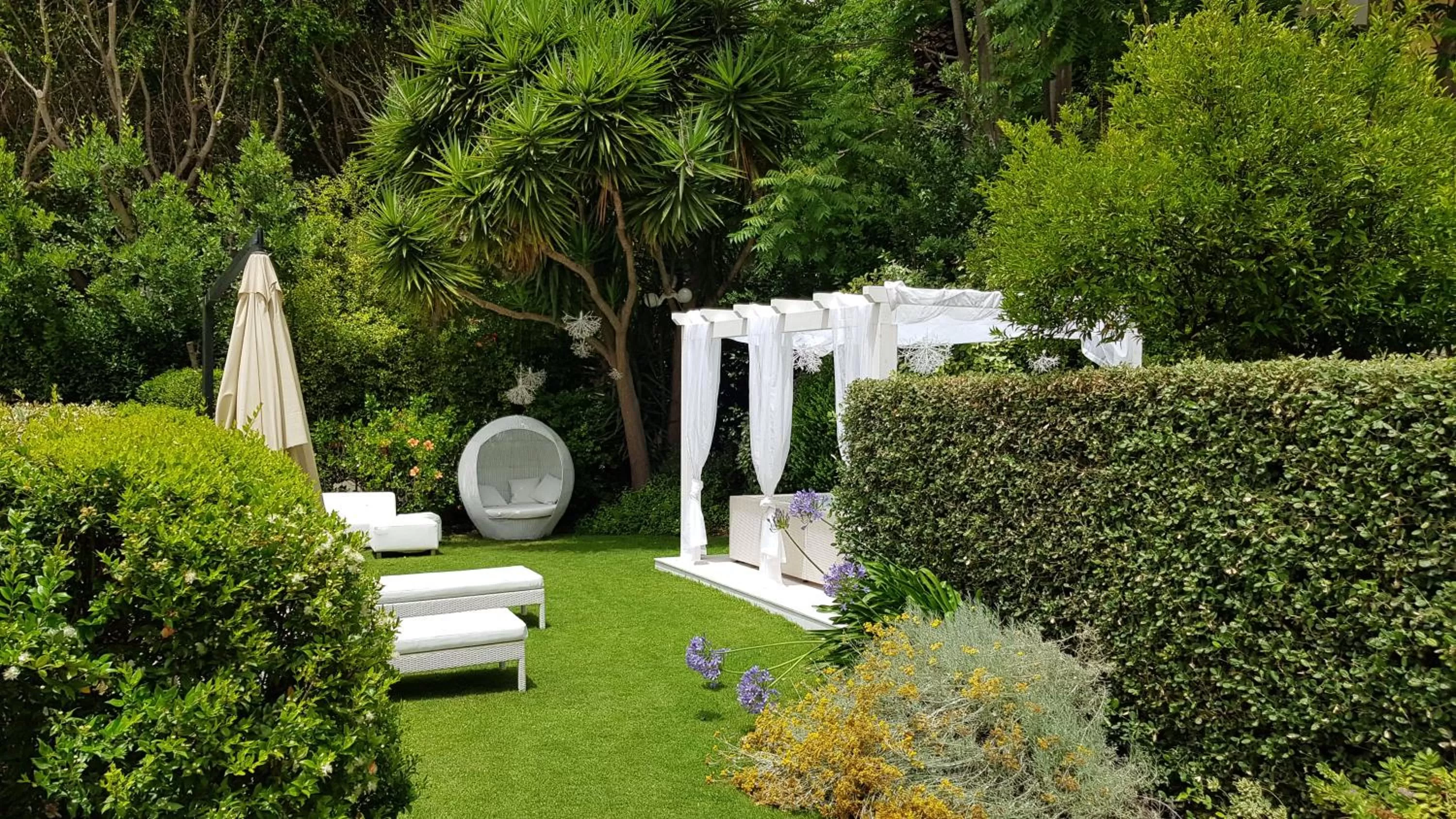 Garden in Hotel Villa Fanny
