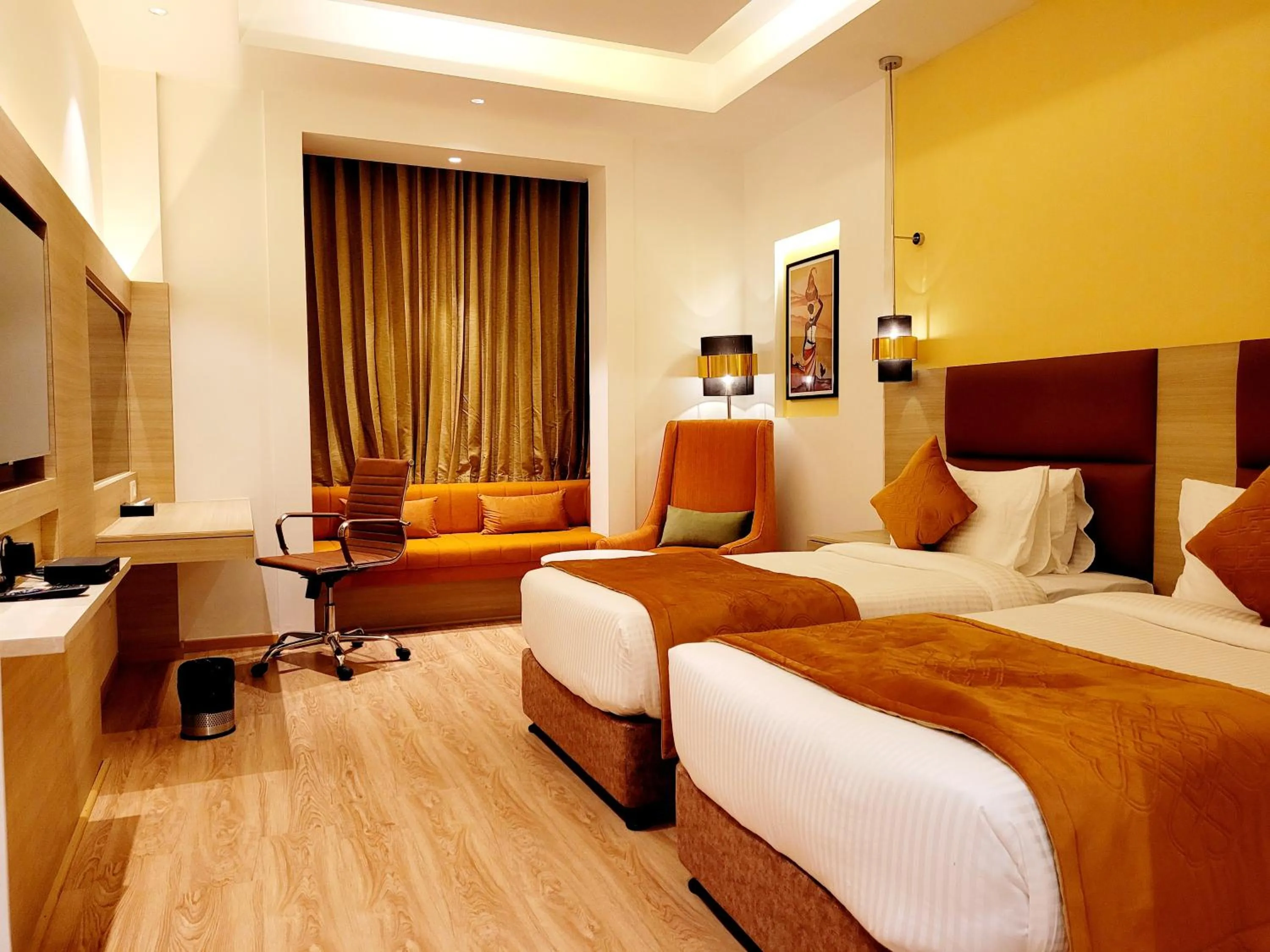 Bedroom, Bed in Best Western Vrindavan