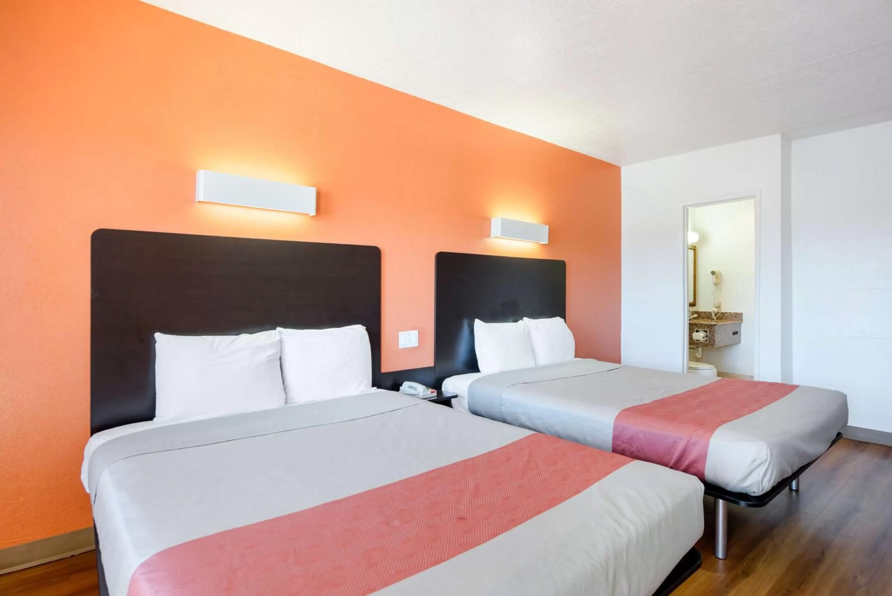 Photo of the whole room, Bed in Motel 6-Santa Fe, NM - Downtown