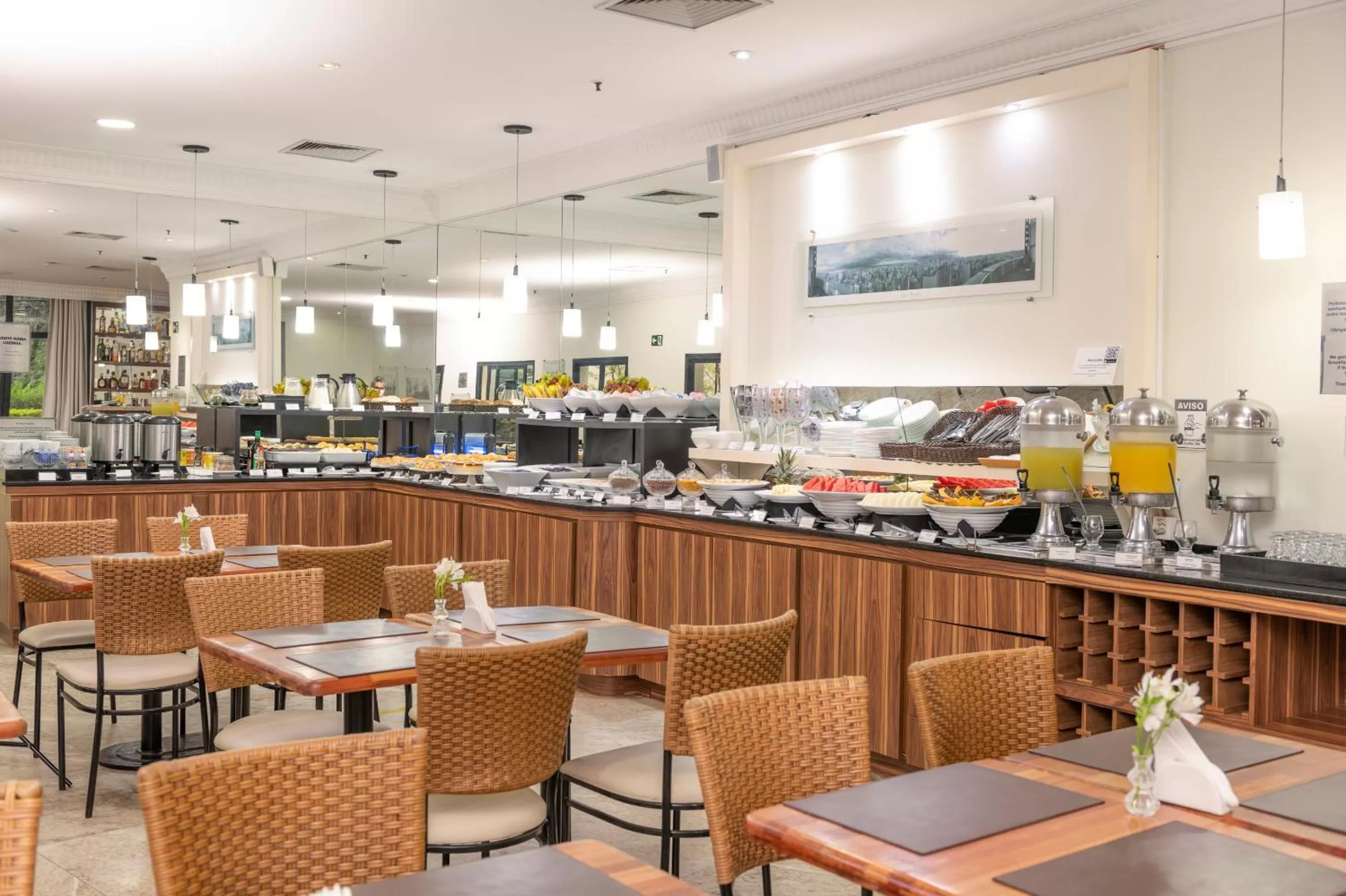 Restaurant/places to eat in Blue Tree Towers Anália Franco - Tatuapé