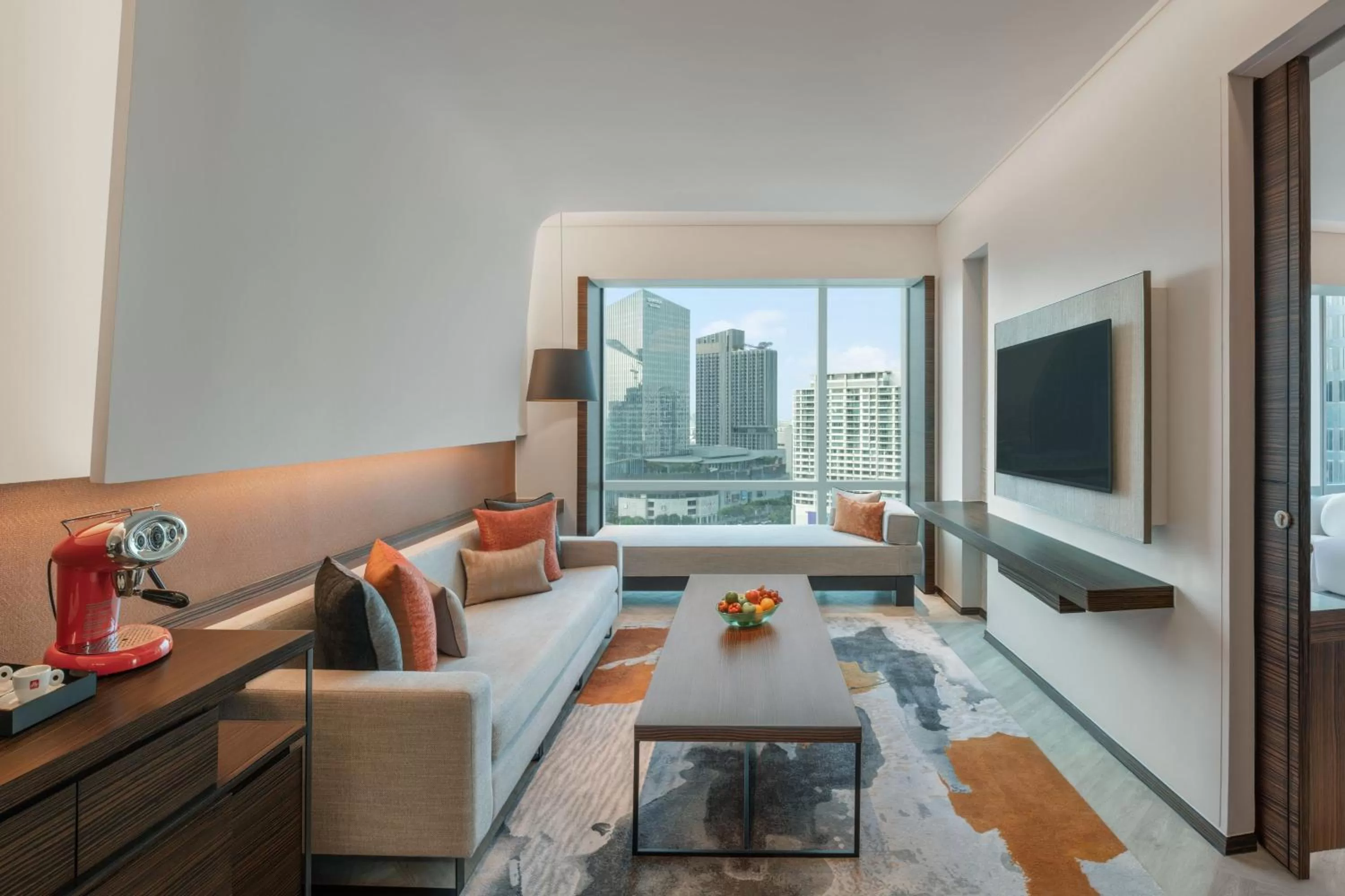 Living room in Le Meridien Bangkok