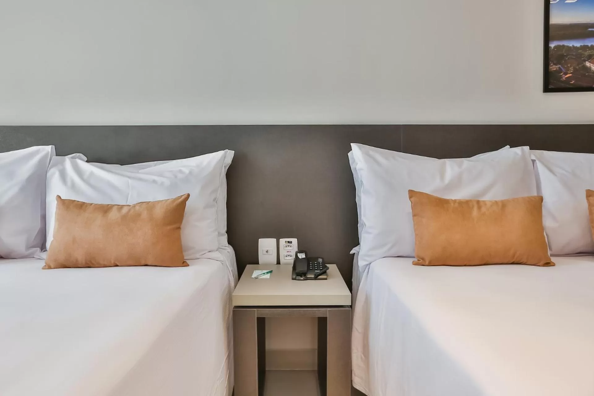 Bed in Quality Suítes João Pessoa