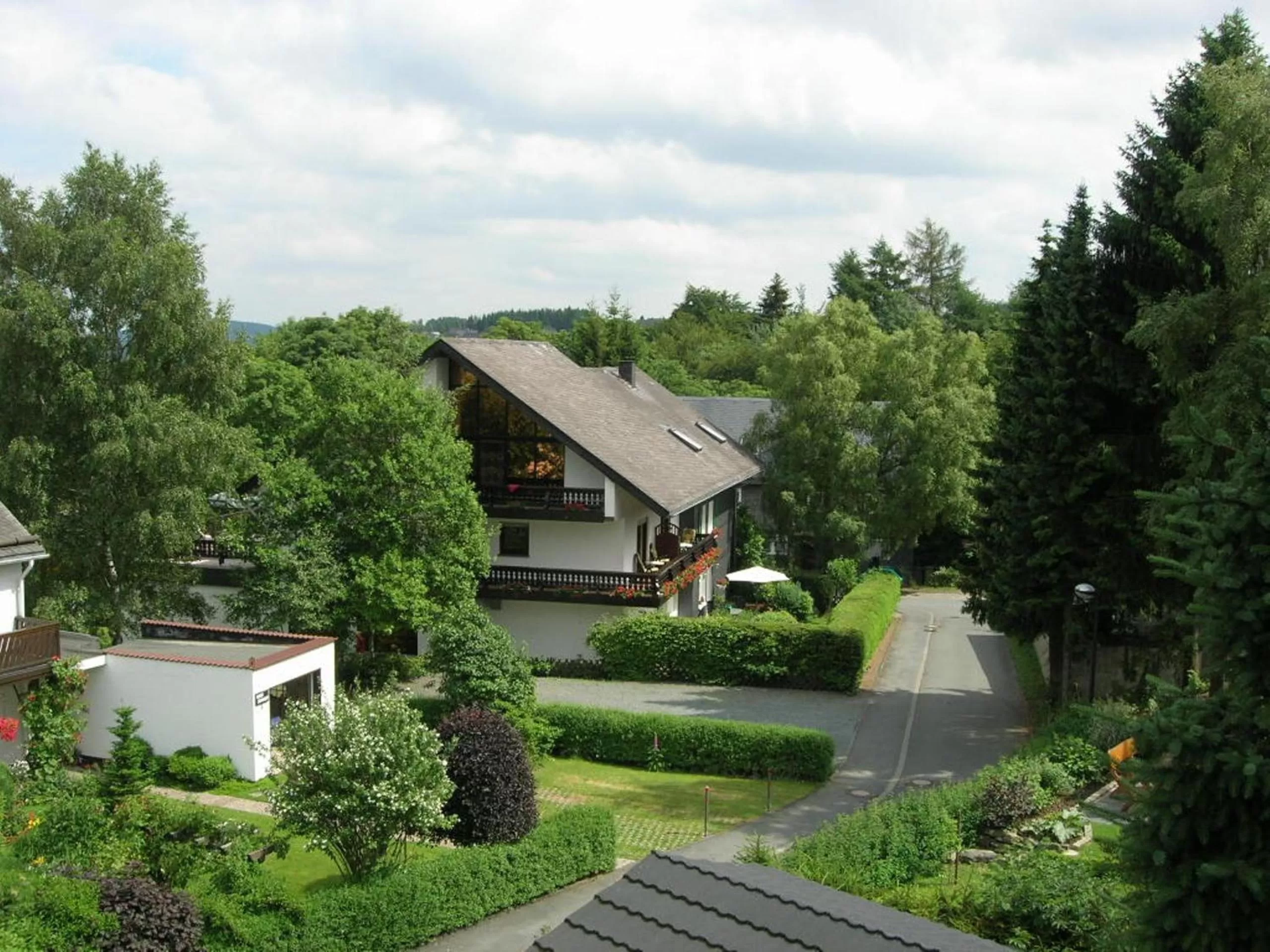 Facade/entrance in Hotel Forsthaus