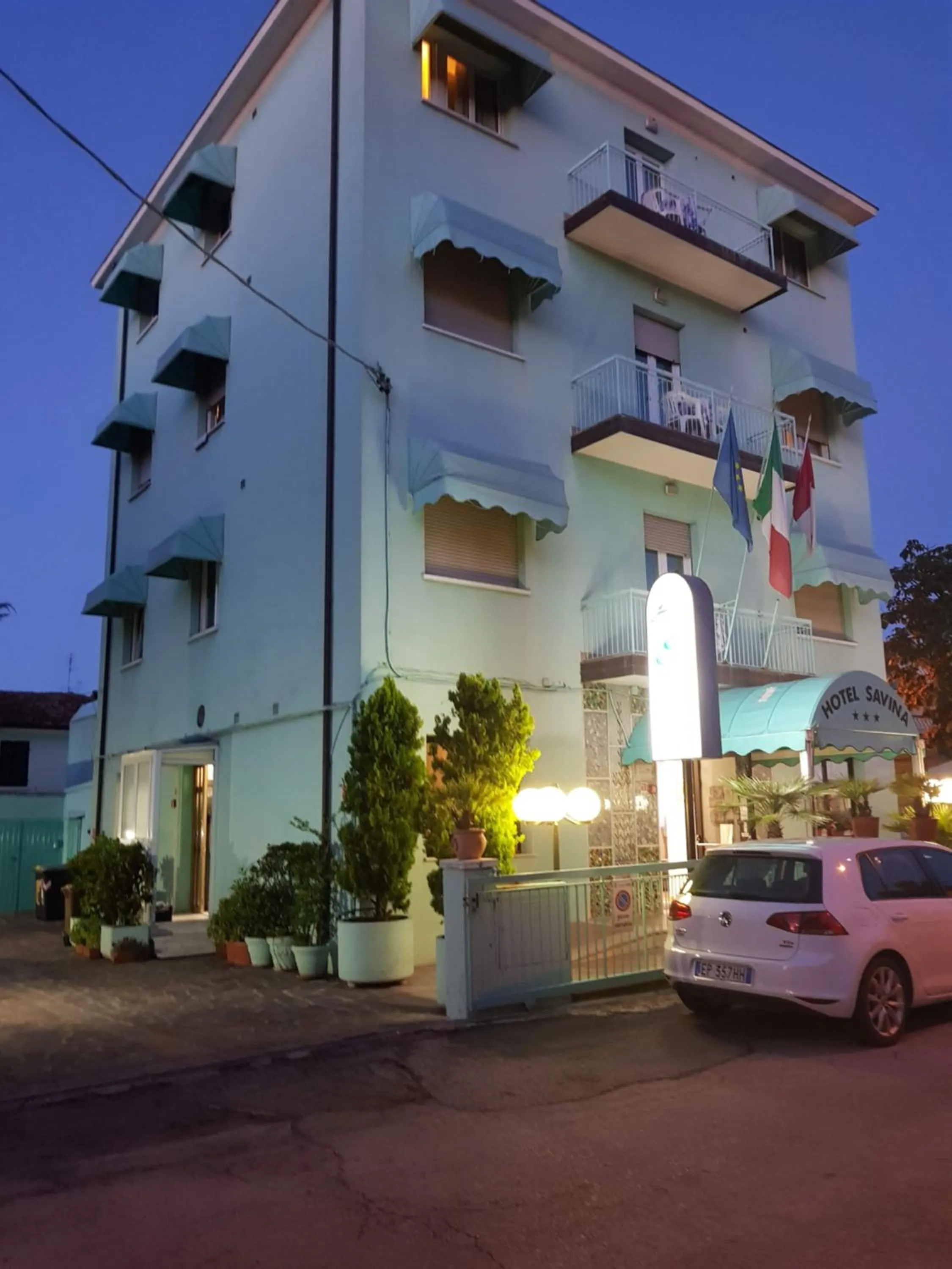 Property building in Hotel Savina