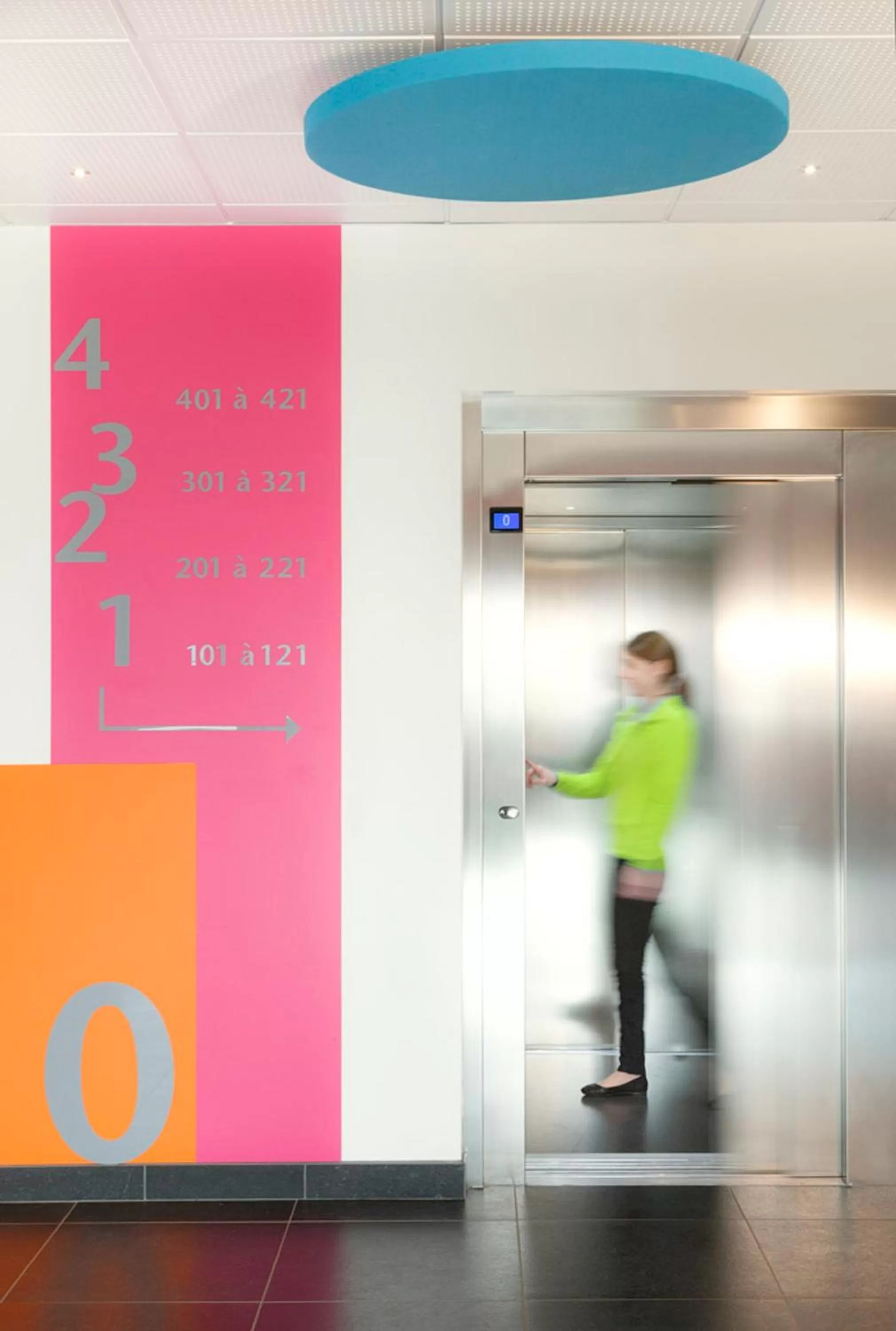 People in ibis Styles Romans-Valence Gare TGV