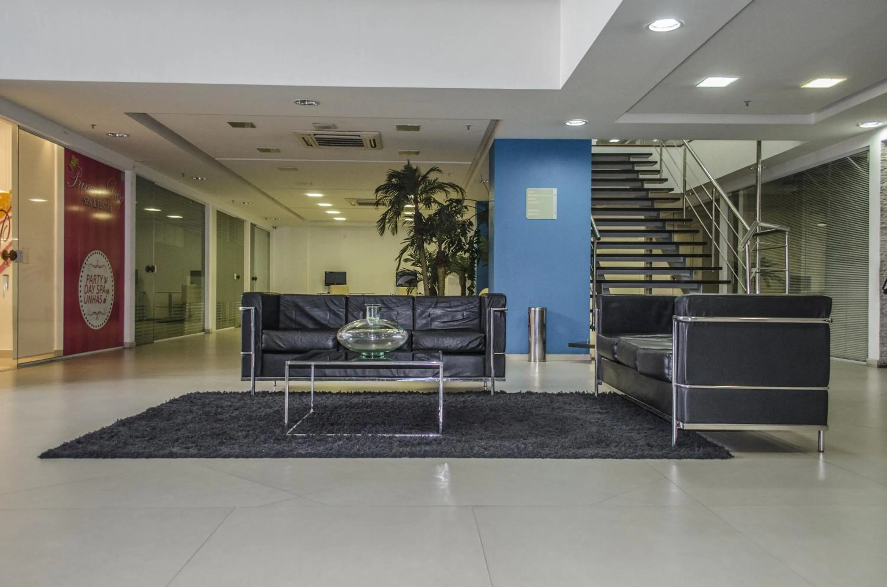 Seating area in Mont Blanc Apart Hotel - Duque de Caxias